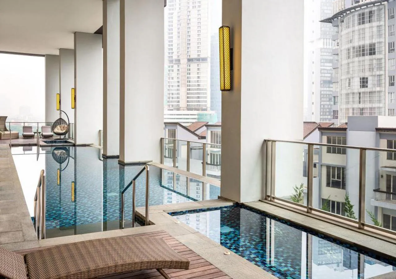 Swimming pool in Crowne Plaza Jakarta Residences, an IHG Hotel