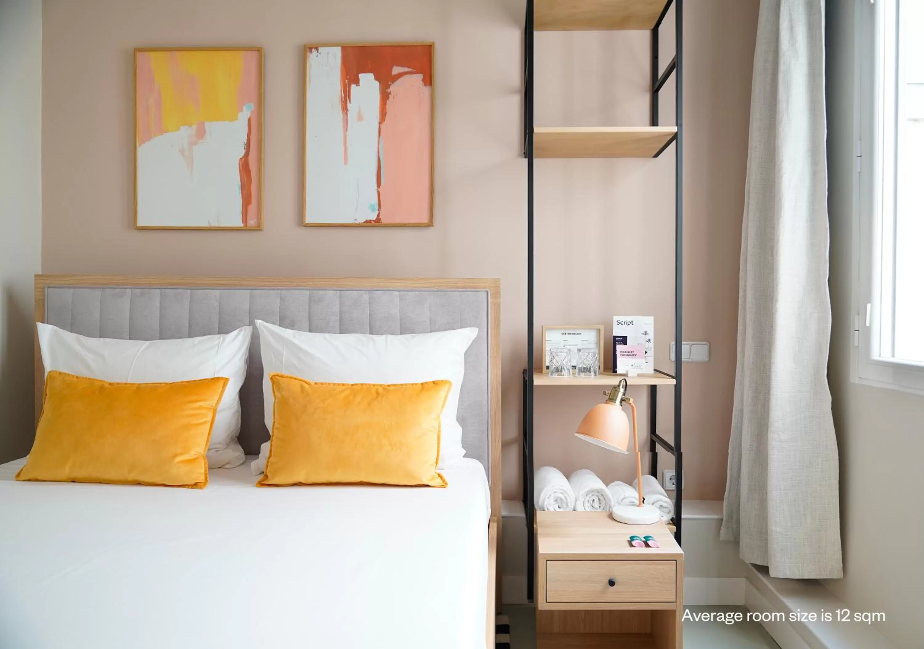 Bed in Numa Madrid Script