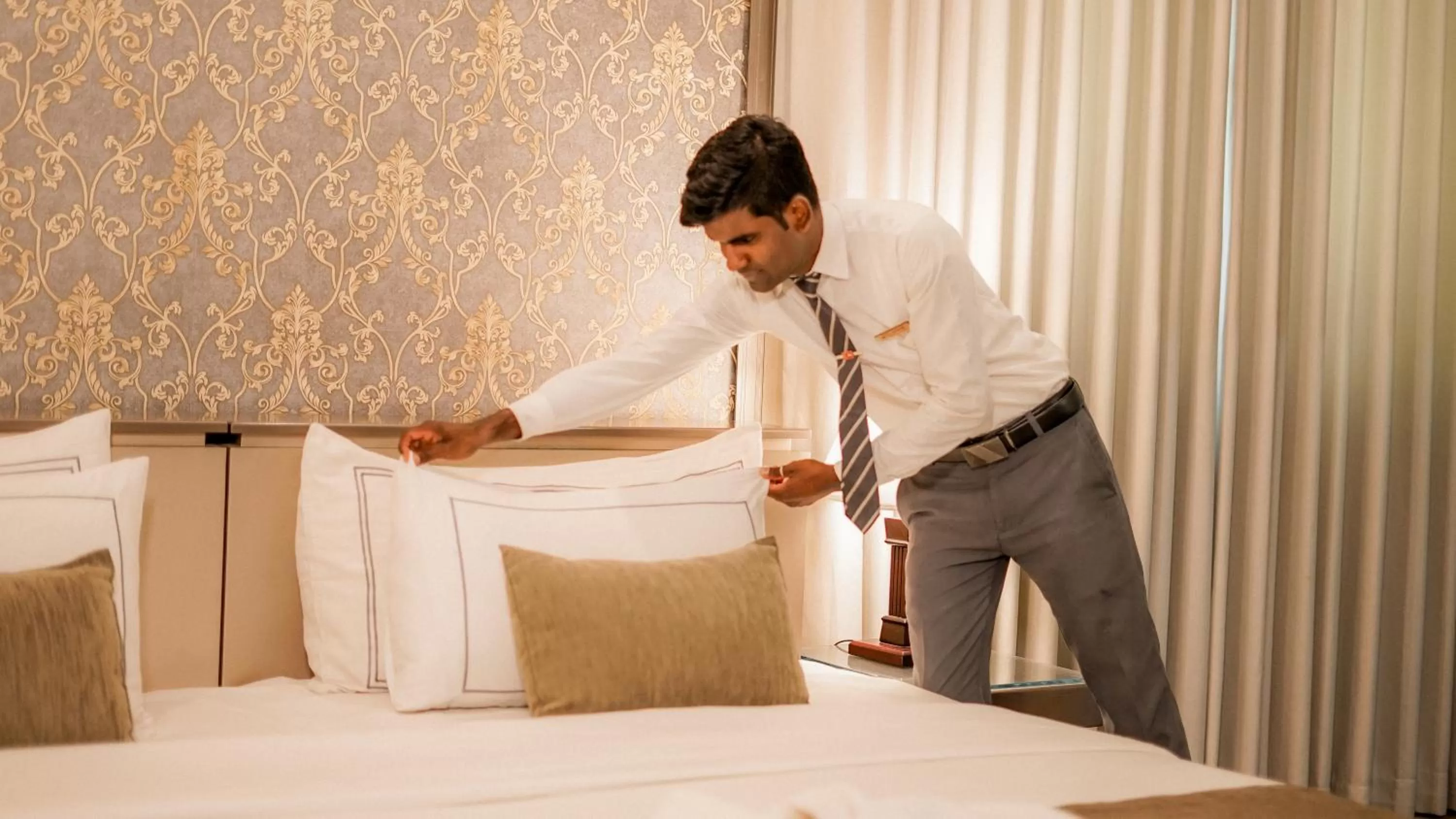 Bed in Royal Classic Resort