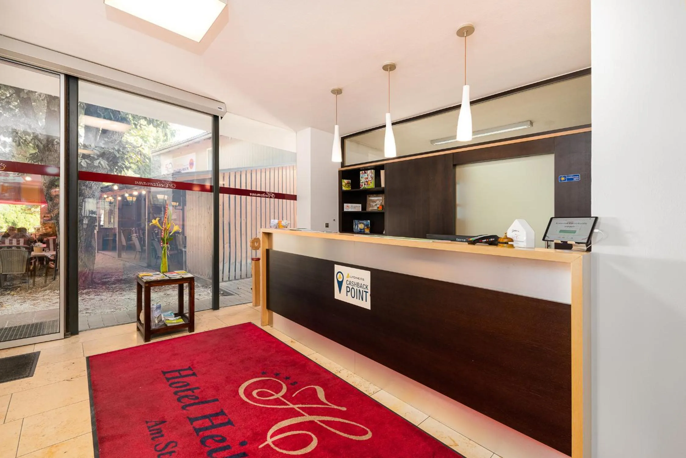 Lobby or reception in Hotel Heitzmann