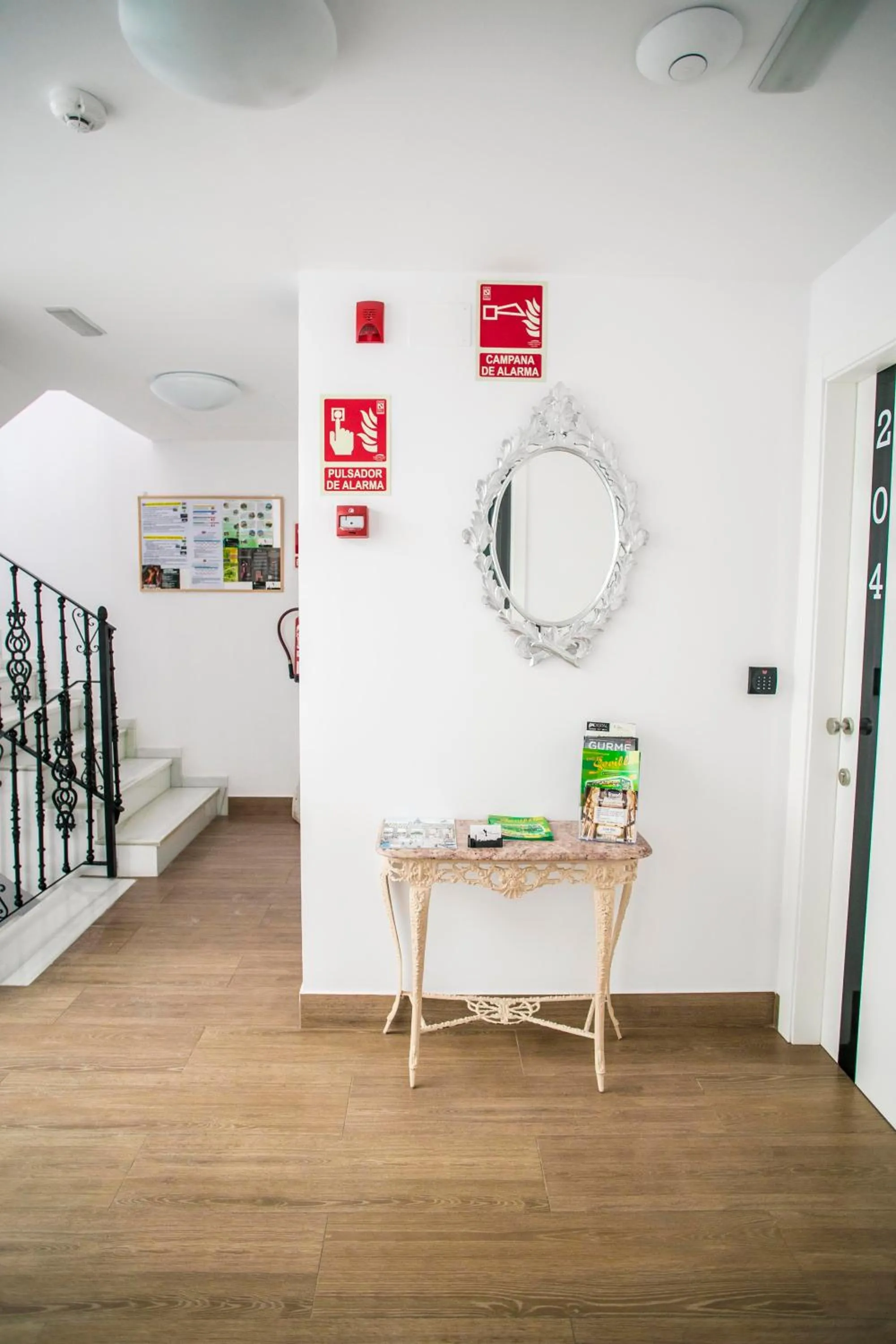 Seating area in Hostal San Francisco