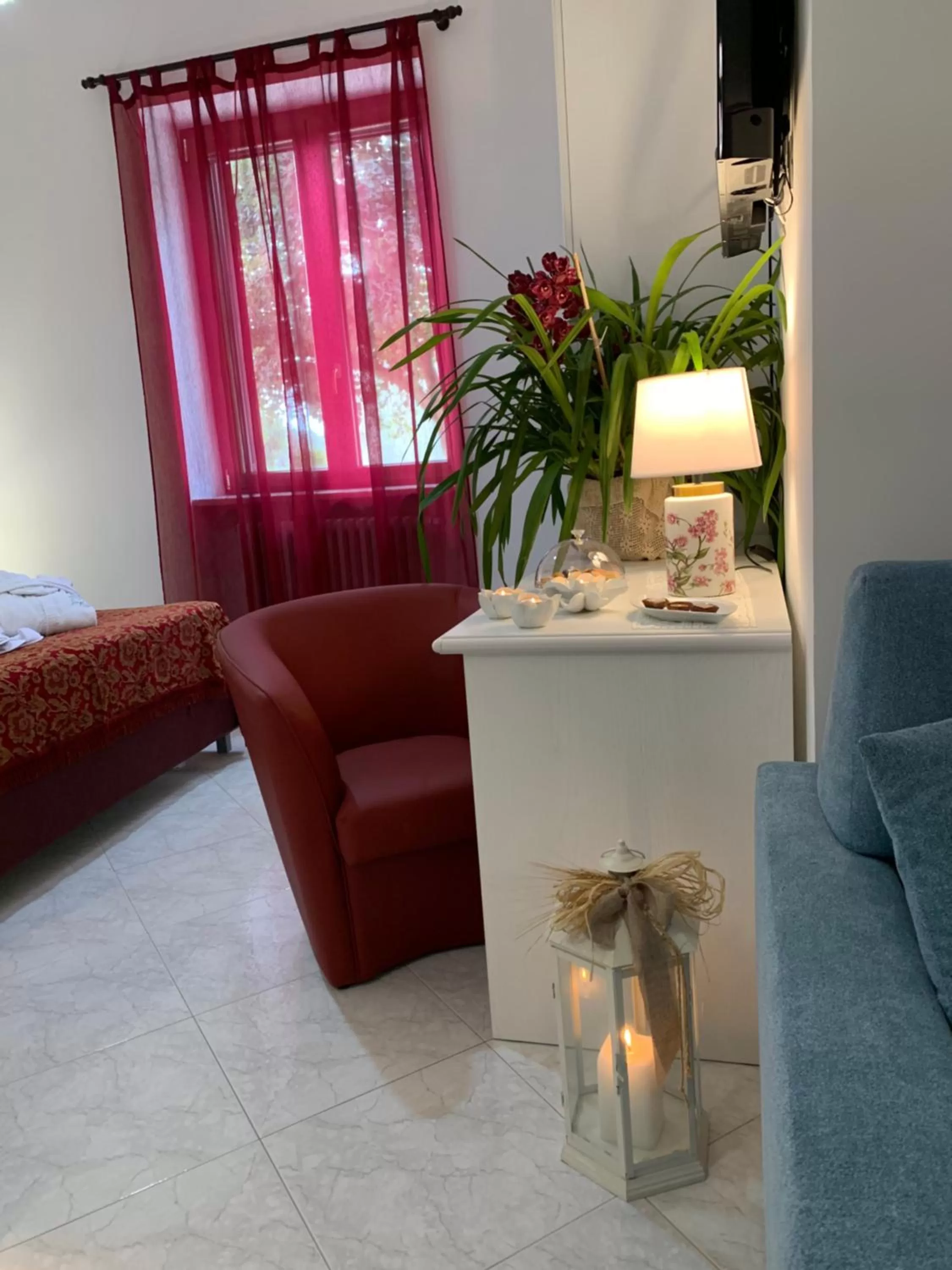 Decorative detail in B&B Villa Maggi