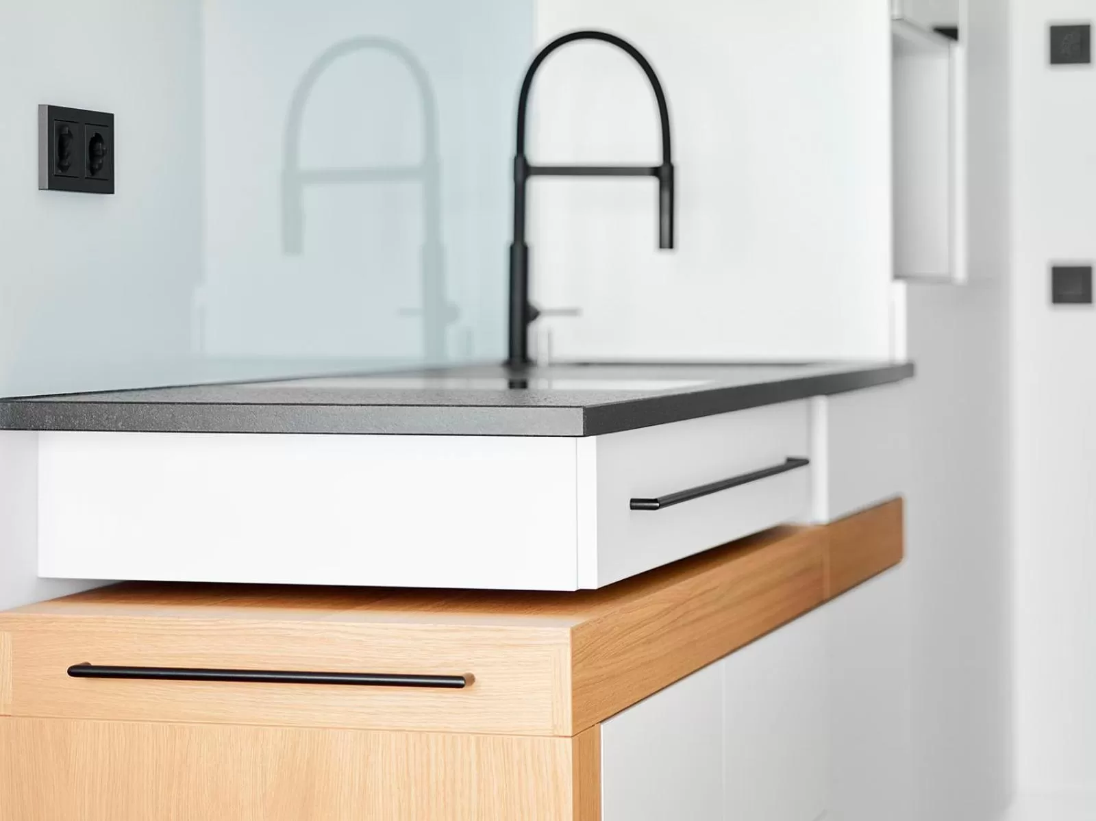 Kitchen or kitchenette in livisit bergapartments