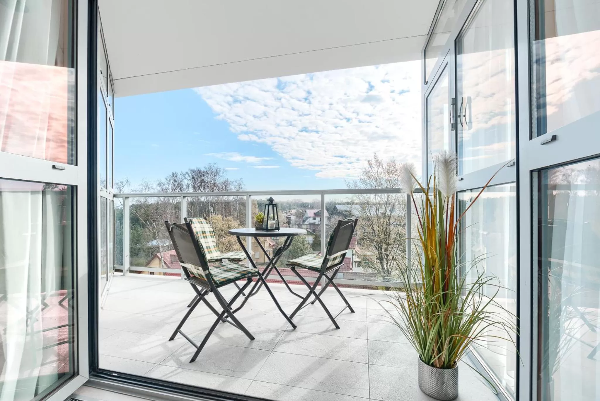 Patio, Balcony/Terrace in Dune Resort Mielno - A