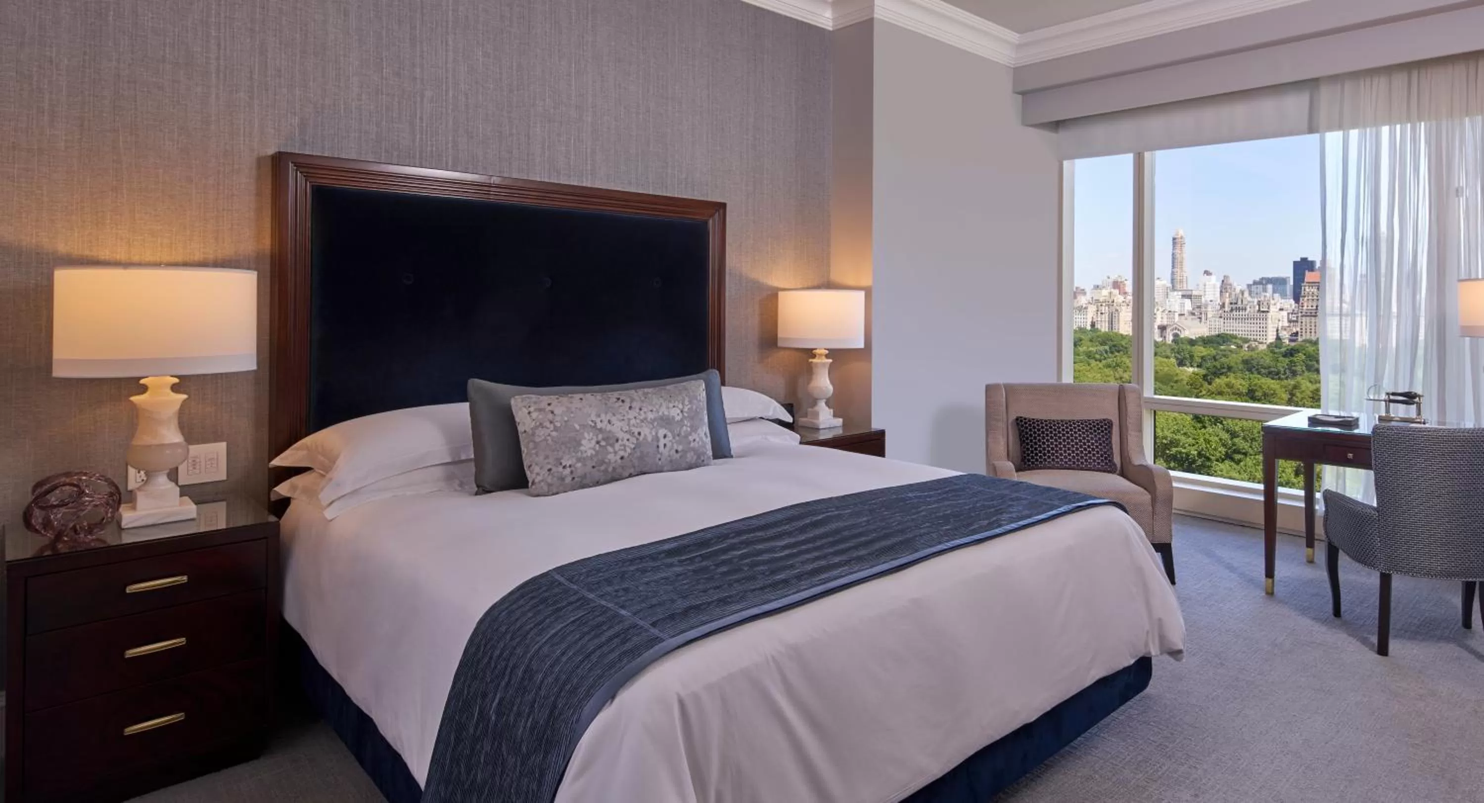 Bed in Trump International New York