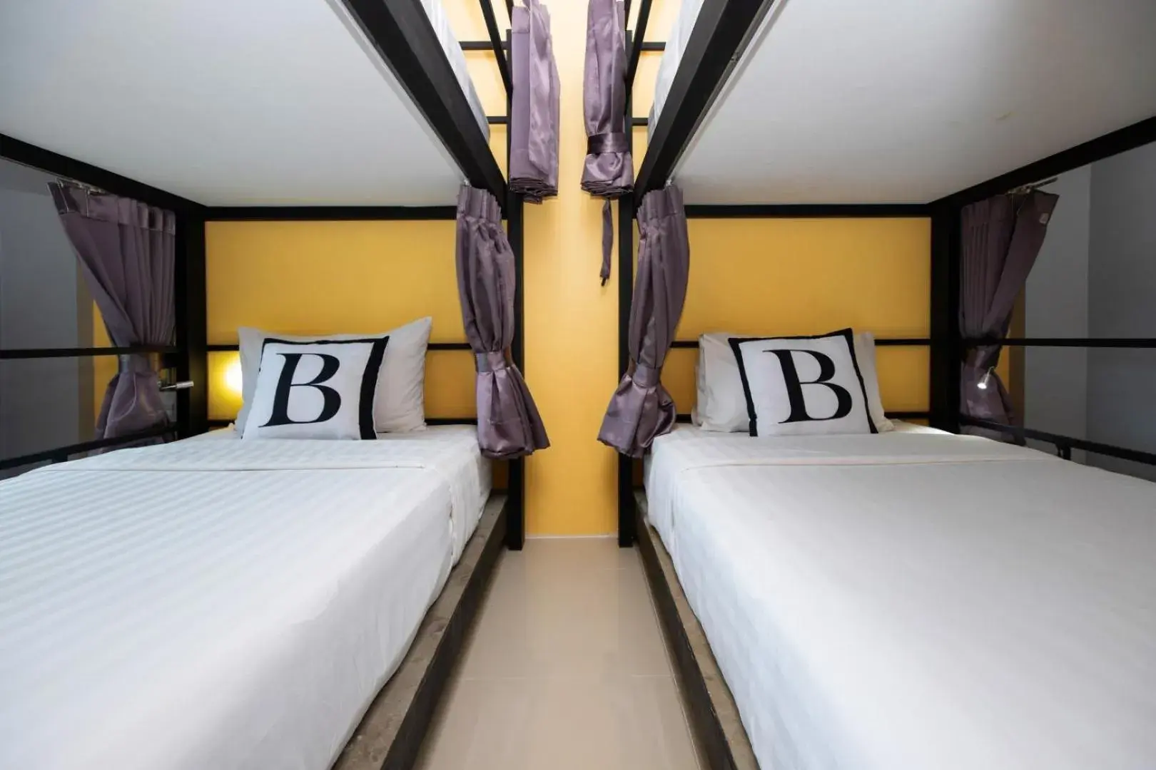 Bed in 4-Bed Mixed Dormitory Room in Bell Lifestyle Hostel Phuket Bed in 4-Bed Mixed Dormitory Room in Bell Lifestyle Hostel Phuket