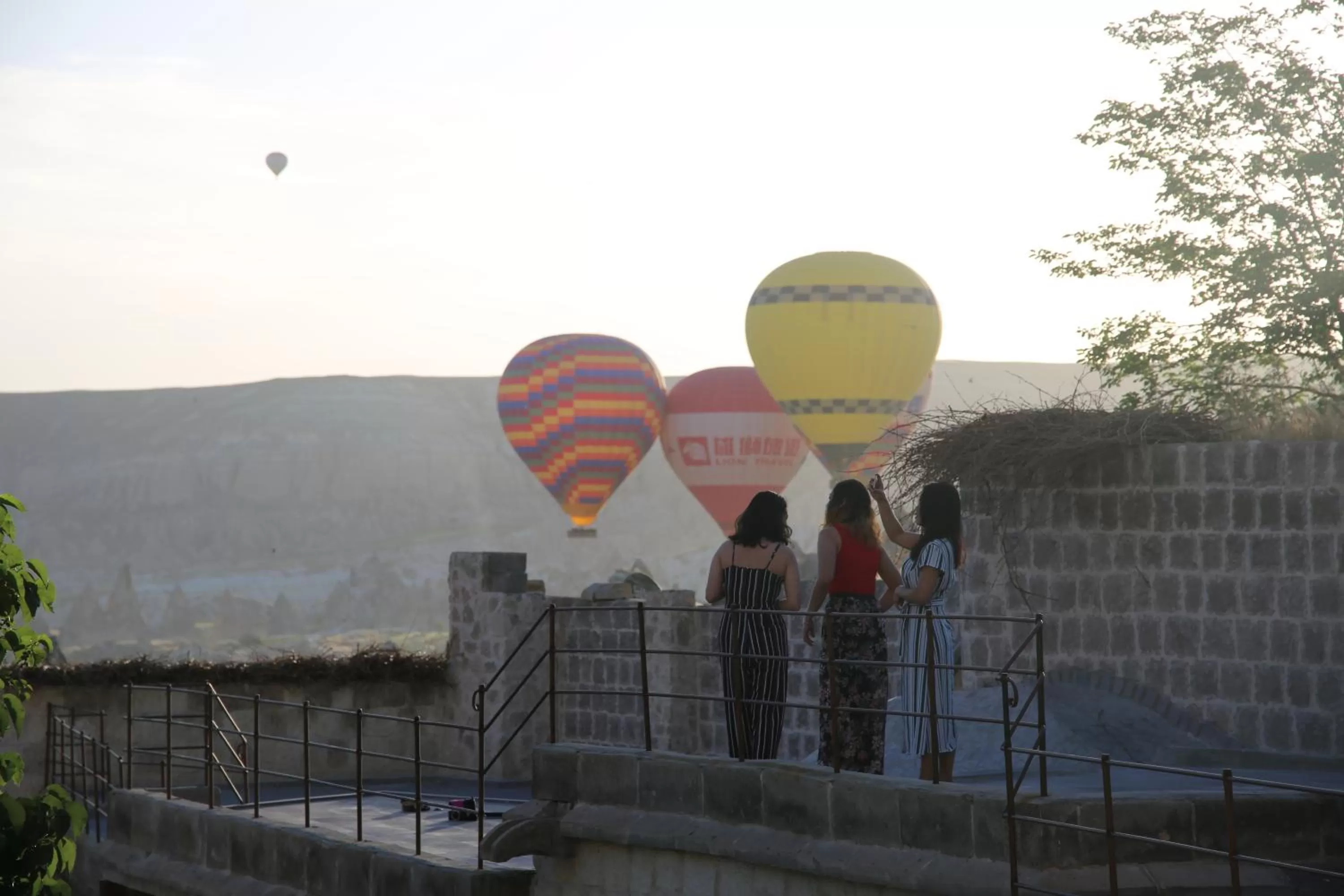 People in Lunar Cappadocia Hotel