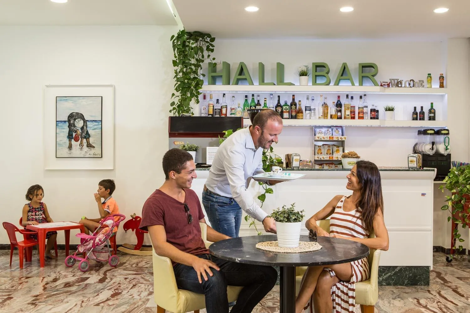 Lounge or bar in Hotel International