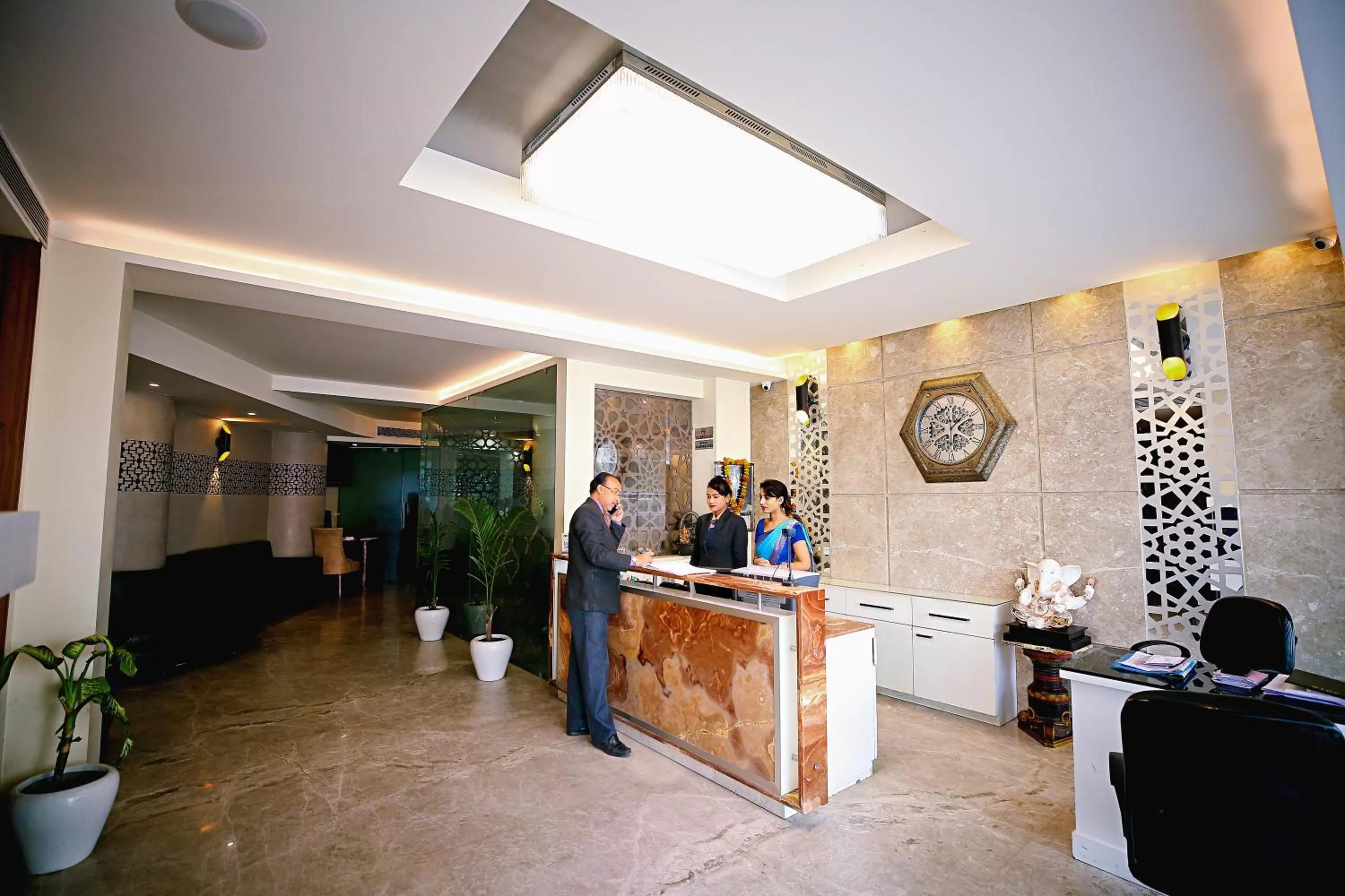 Staff in Hotel Moti Palace