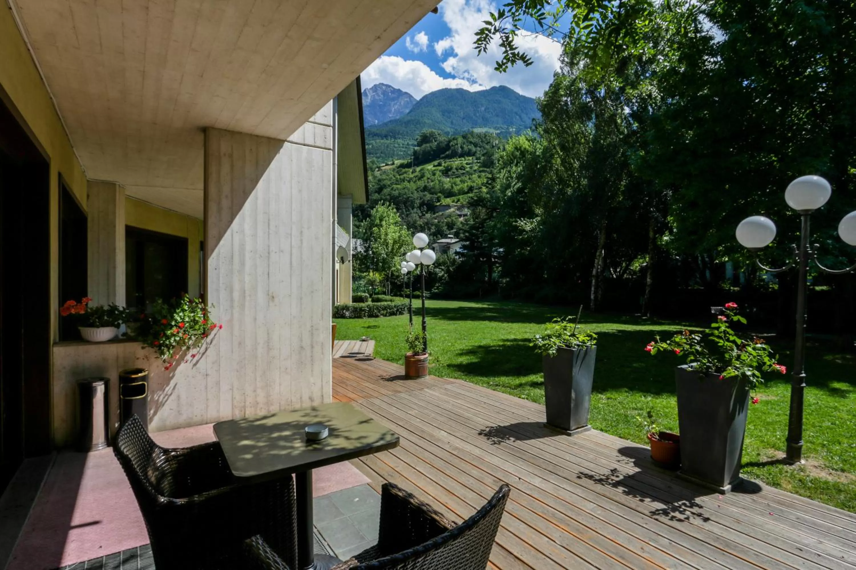 Garden in Hotel Miage