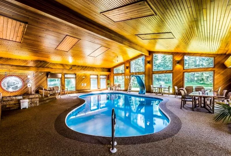 Patio in Rustlers Lodge