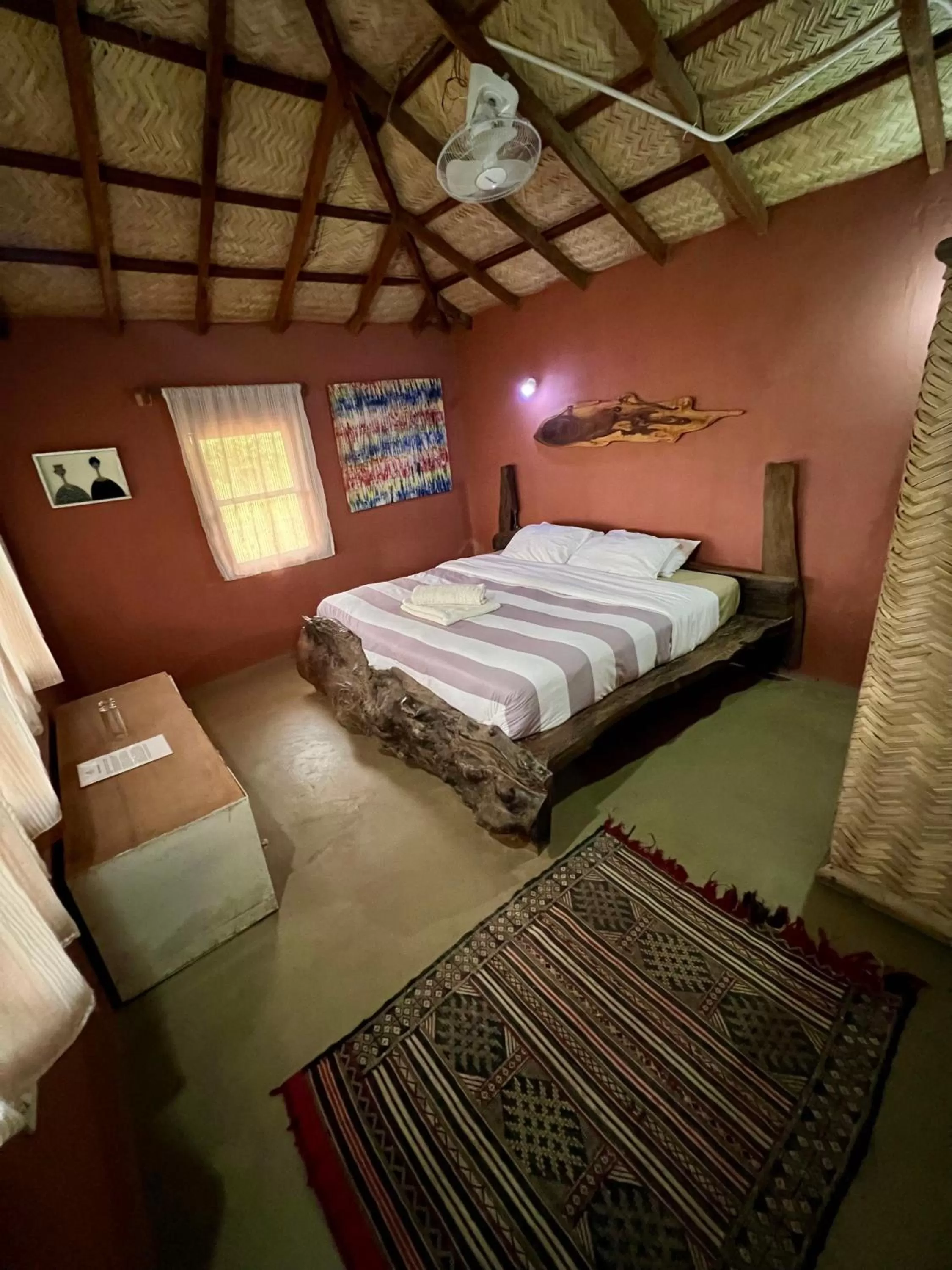 Deluxe Double Room with Sea View - single occupancy in Nemasu Eco-lodge