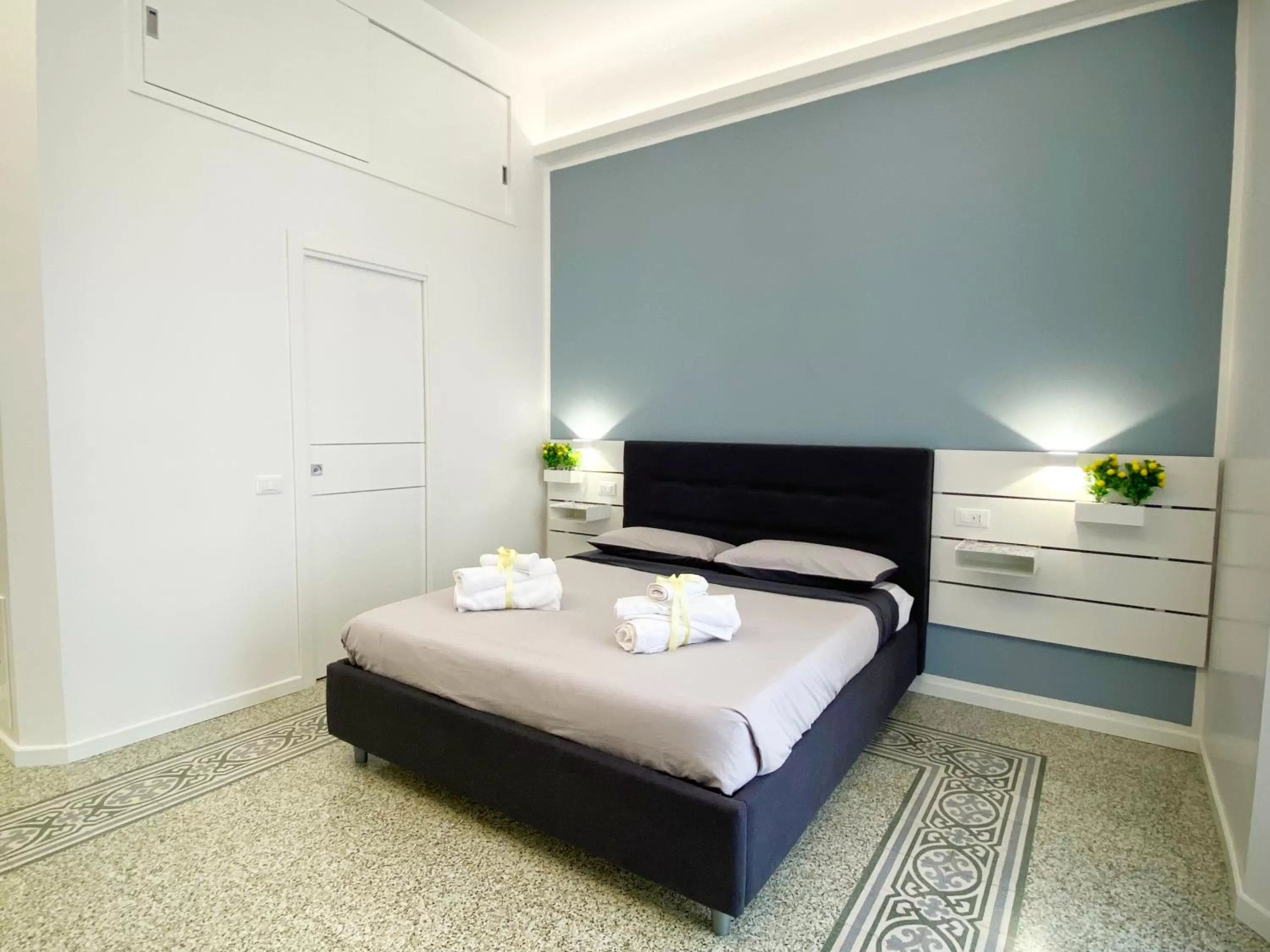 View (from property/room), Bed in Casa Granatelli