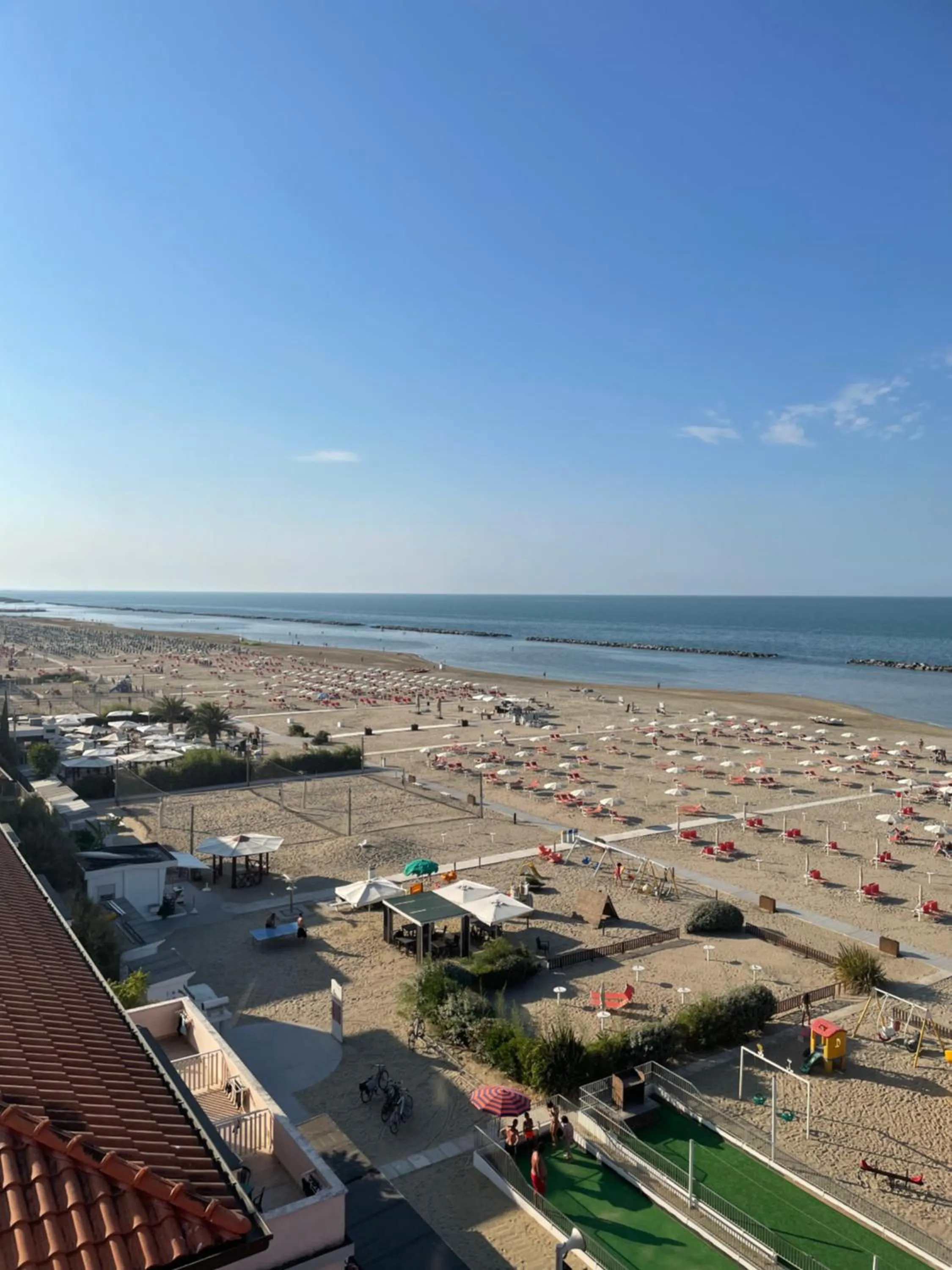 Sea view in Hotel Blumen