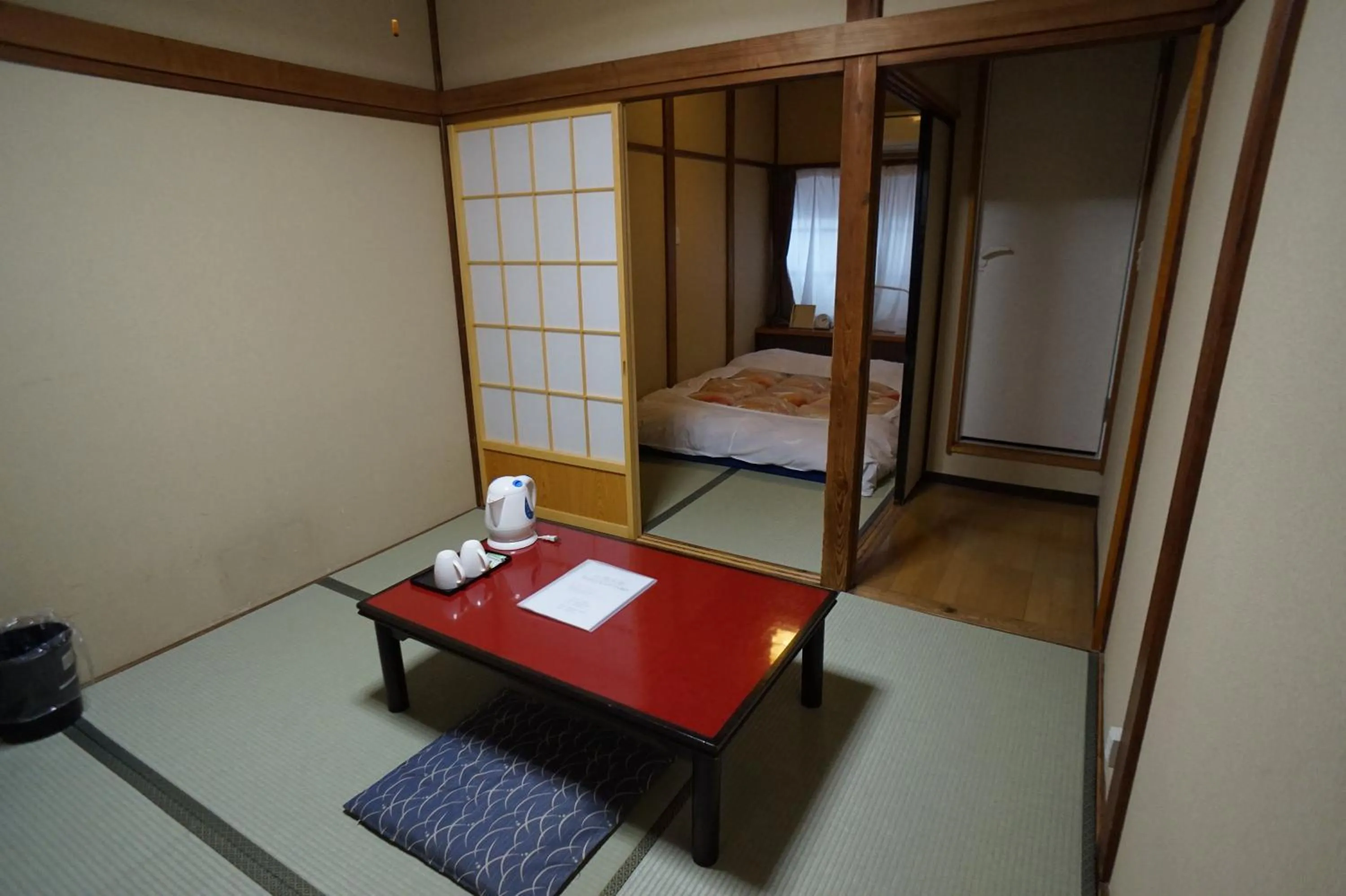 Photo of the whole room, Bed in Ryokan Katsutaro