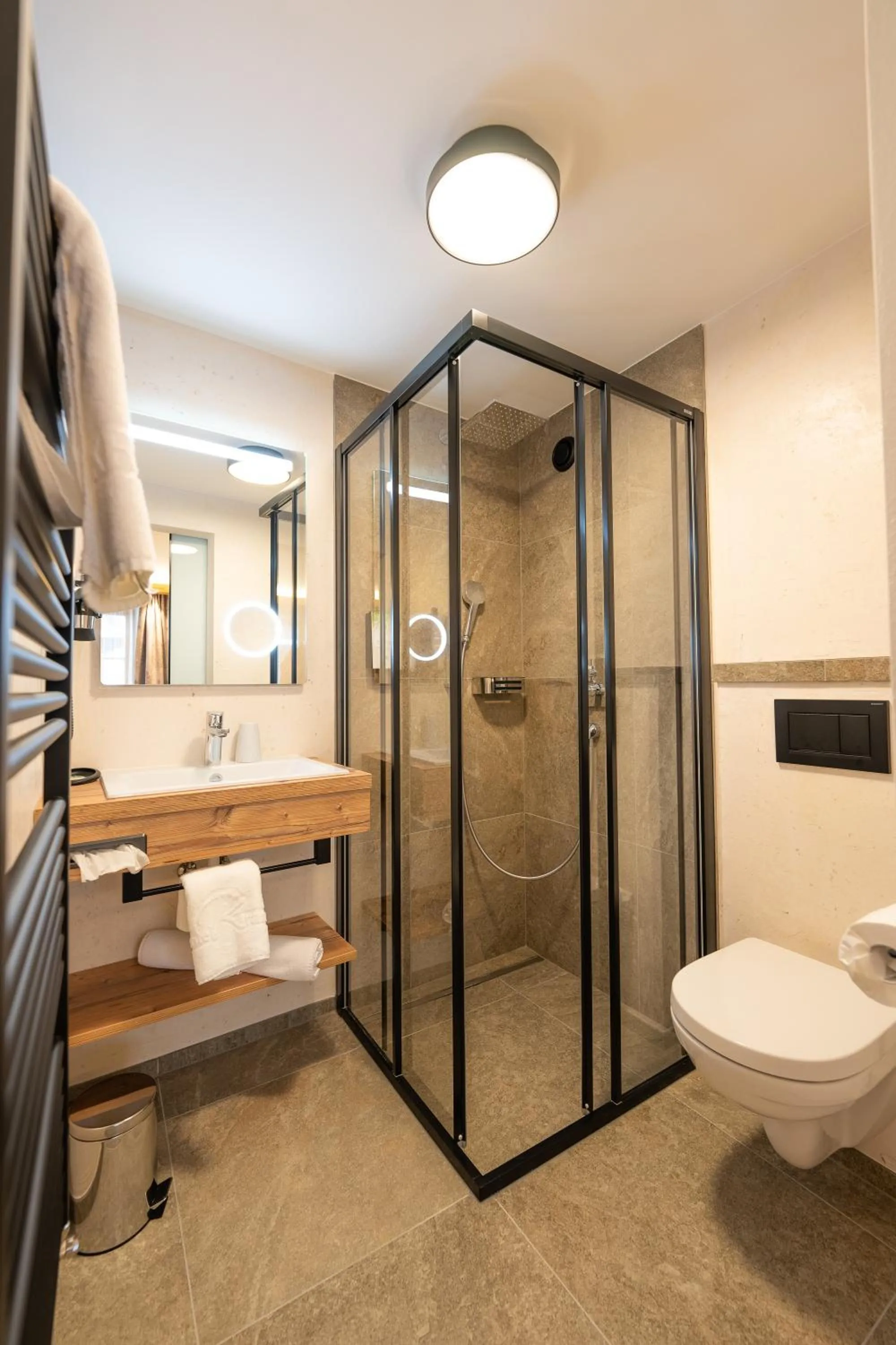 Shower in Alpenhotel Kramerwirt