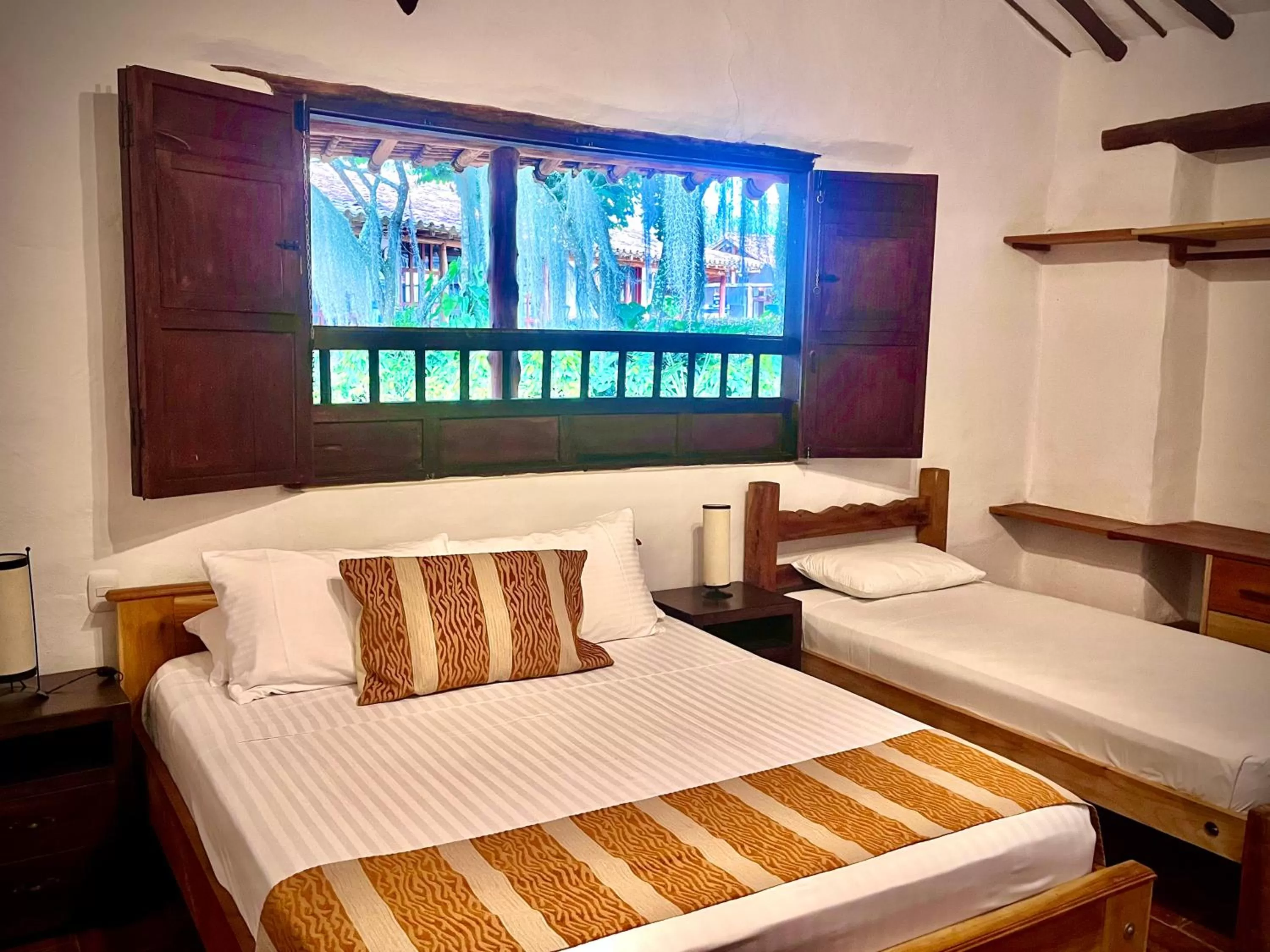 Bed in Hotel Buenosaires Barichara