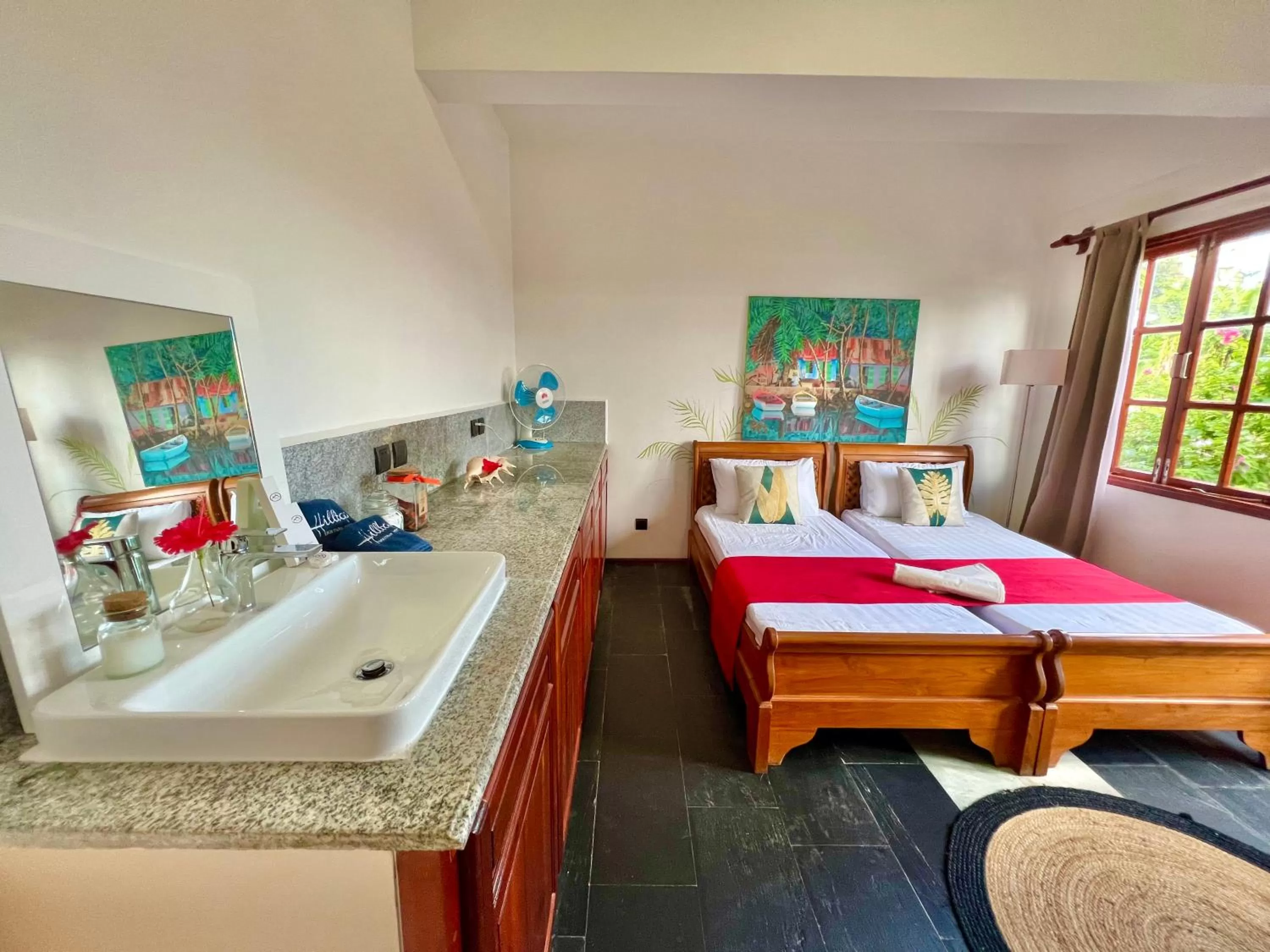 Bedroom in Hilltop Boutique Hotel