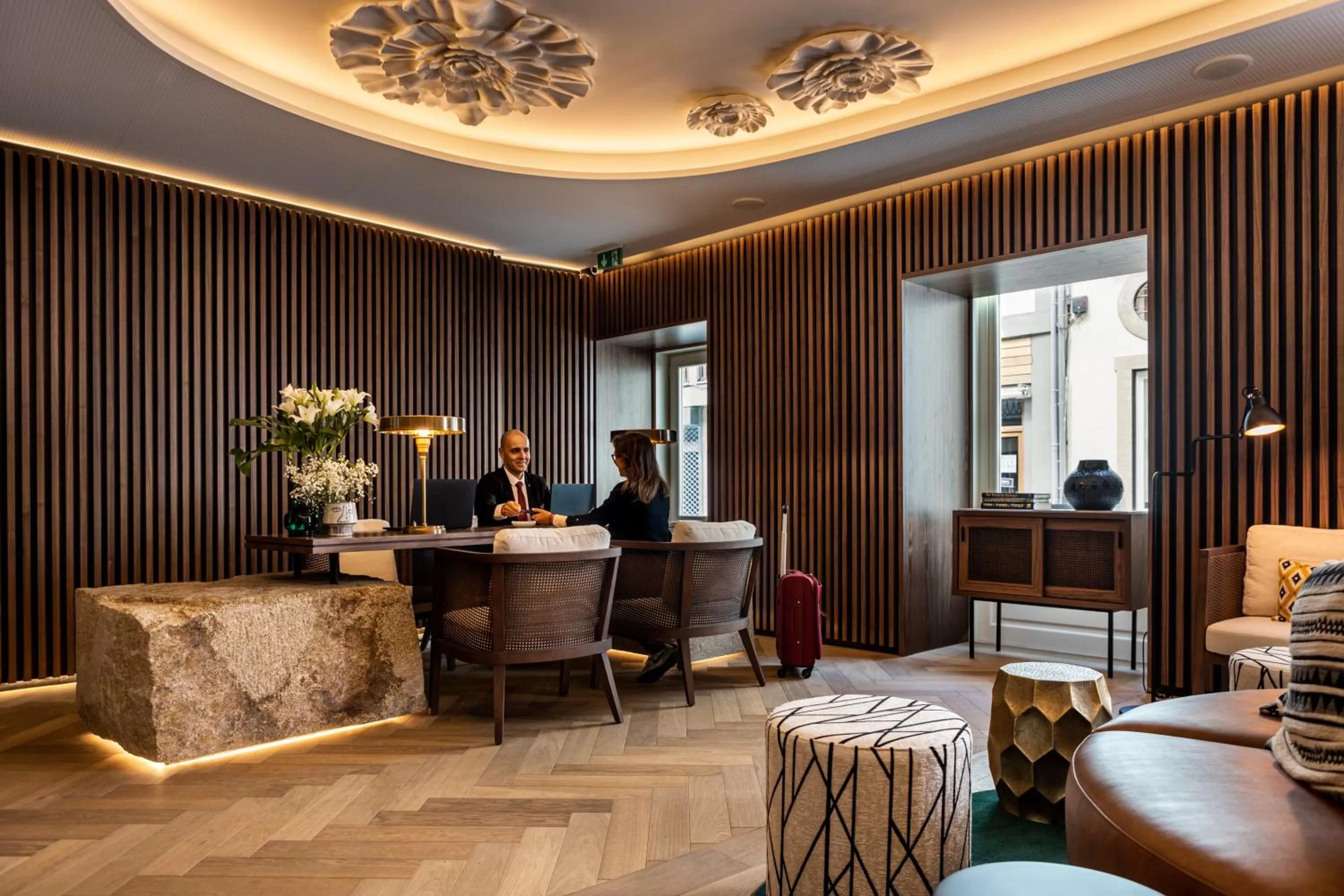 Lobby or reception in Pousada do Porto - Rua das Flores