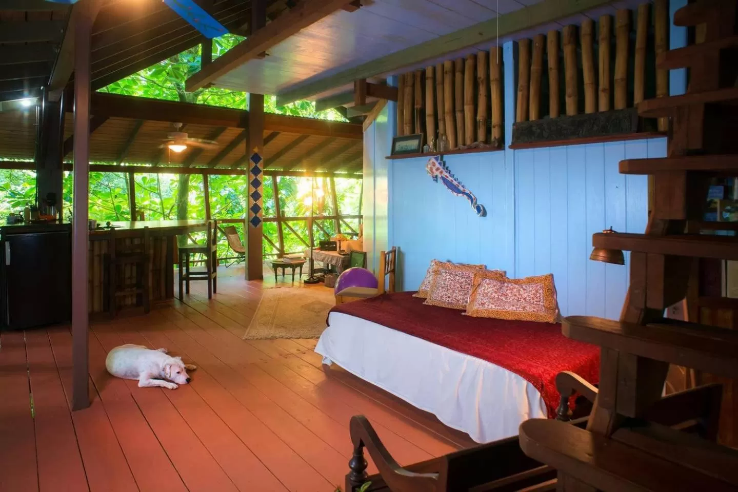 Living room in Cocoa Cottage