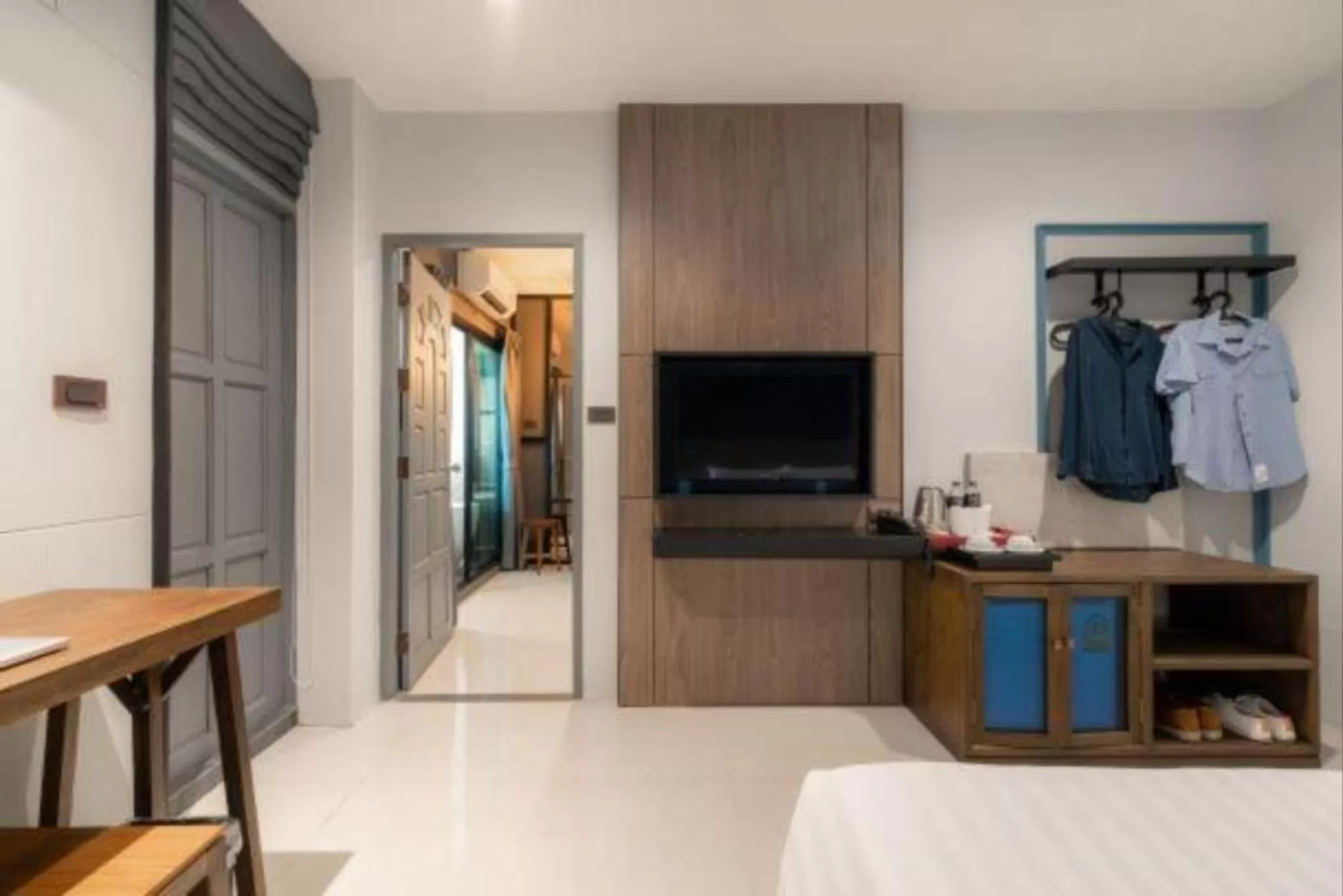 Bedroom, Bed in L Nimman