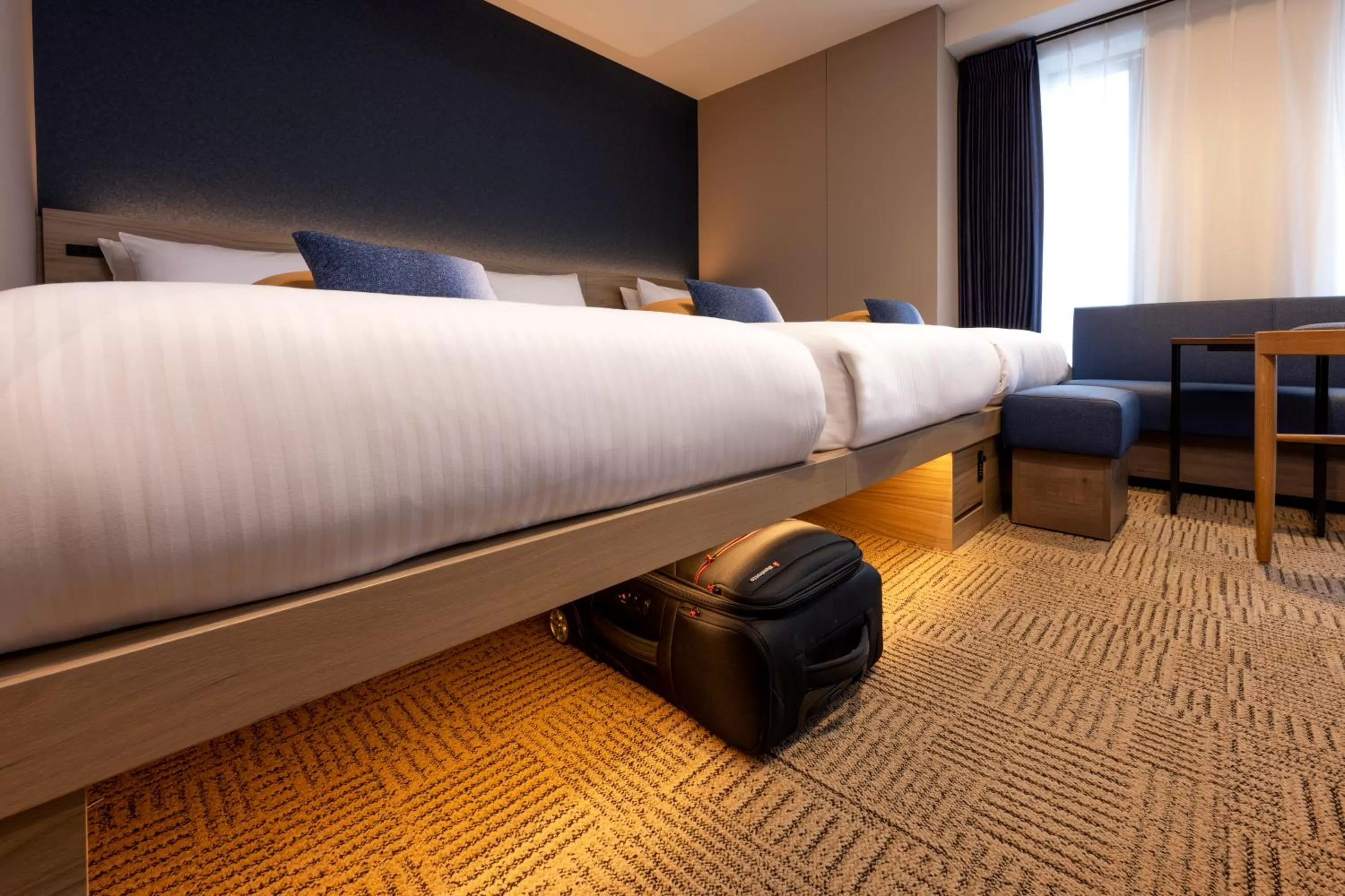 Photo of the whole room, Bed in HOTEL AMANEK Shinjuku Kabukicho