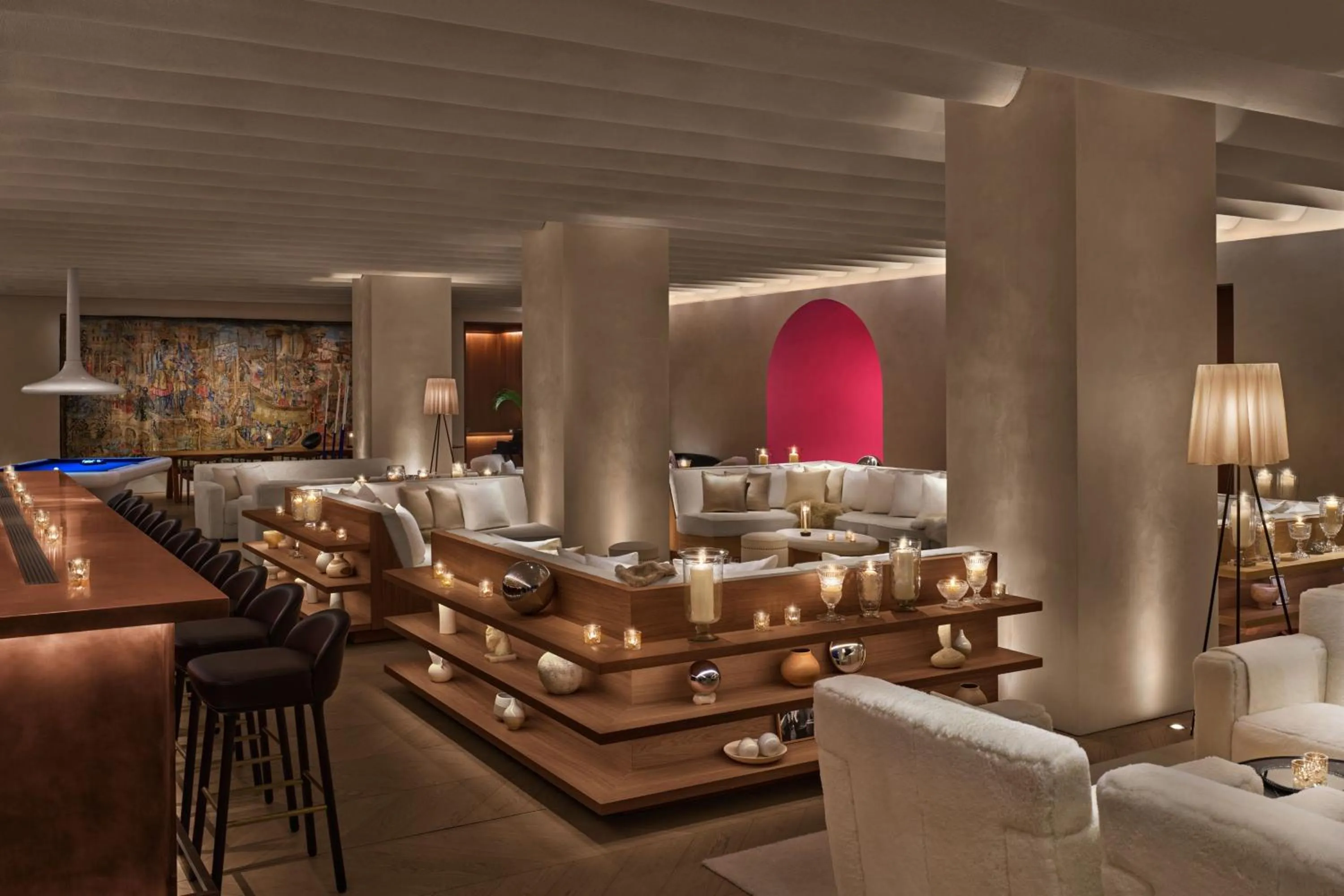 Lobby or reception in The Madrid EDITION