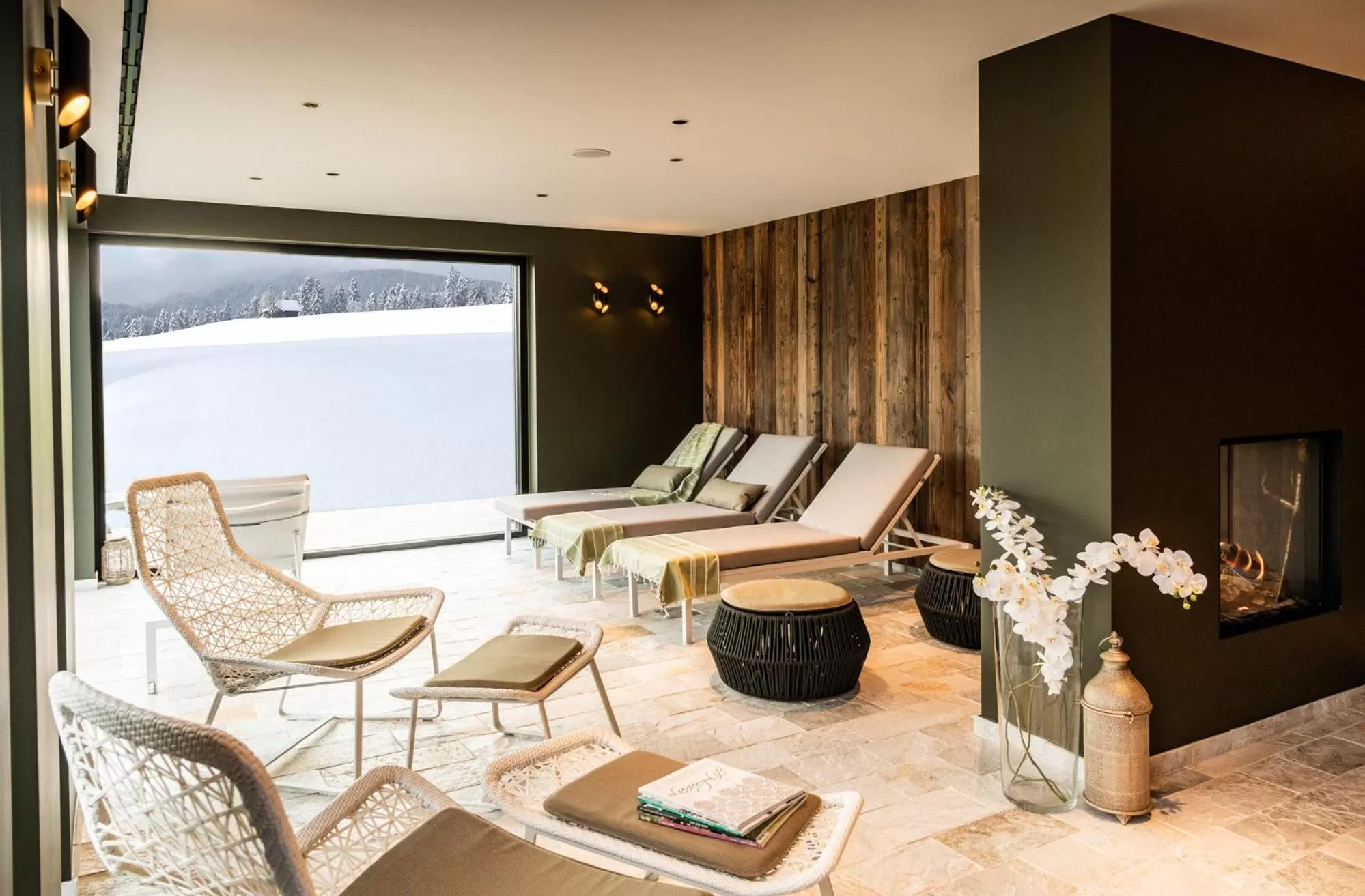 Spa and wellness centre/facilities in Alpenloge Hotel