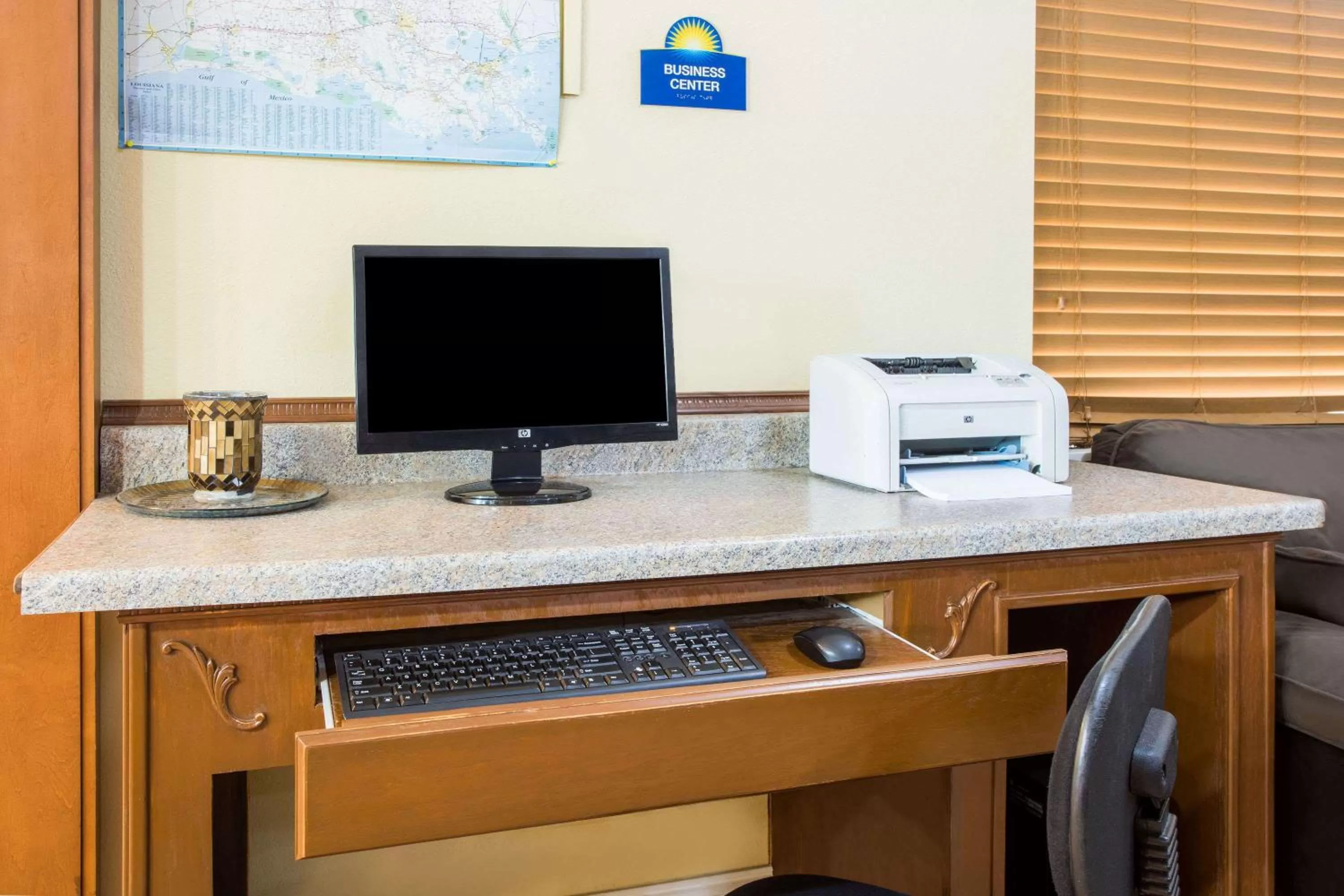 On site in Days Inn by Wyndham Abbeville