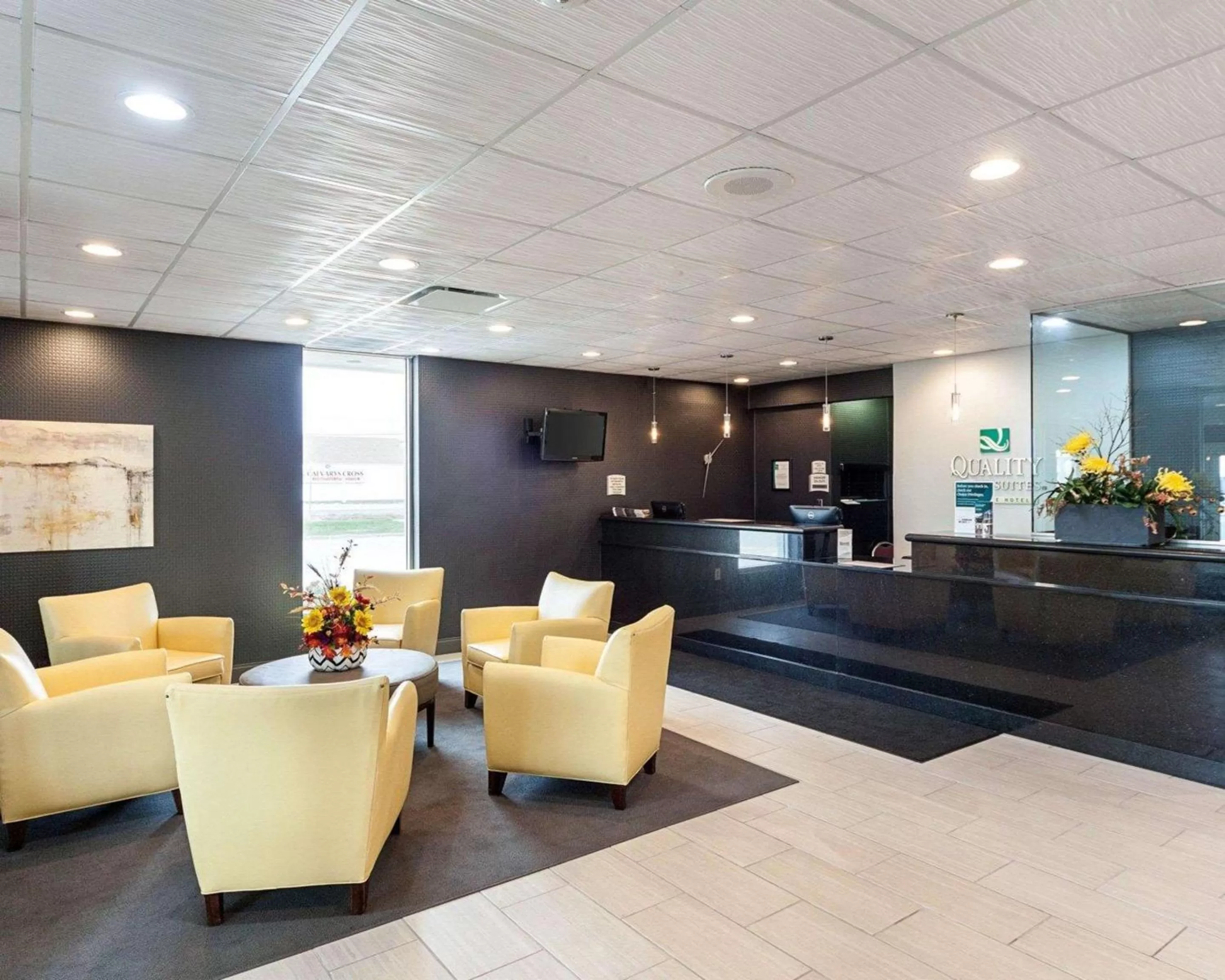 Lobby or reception in Quality Inn Montpelier
