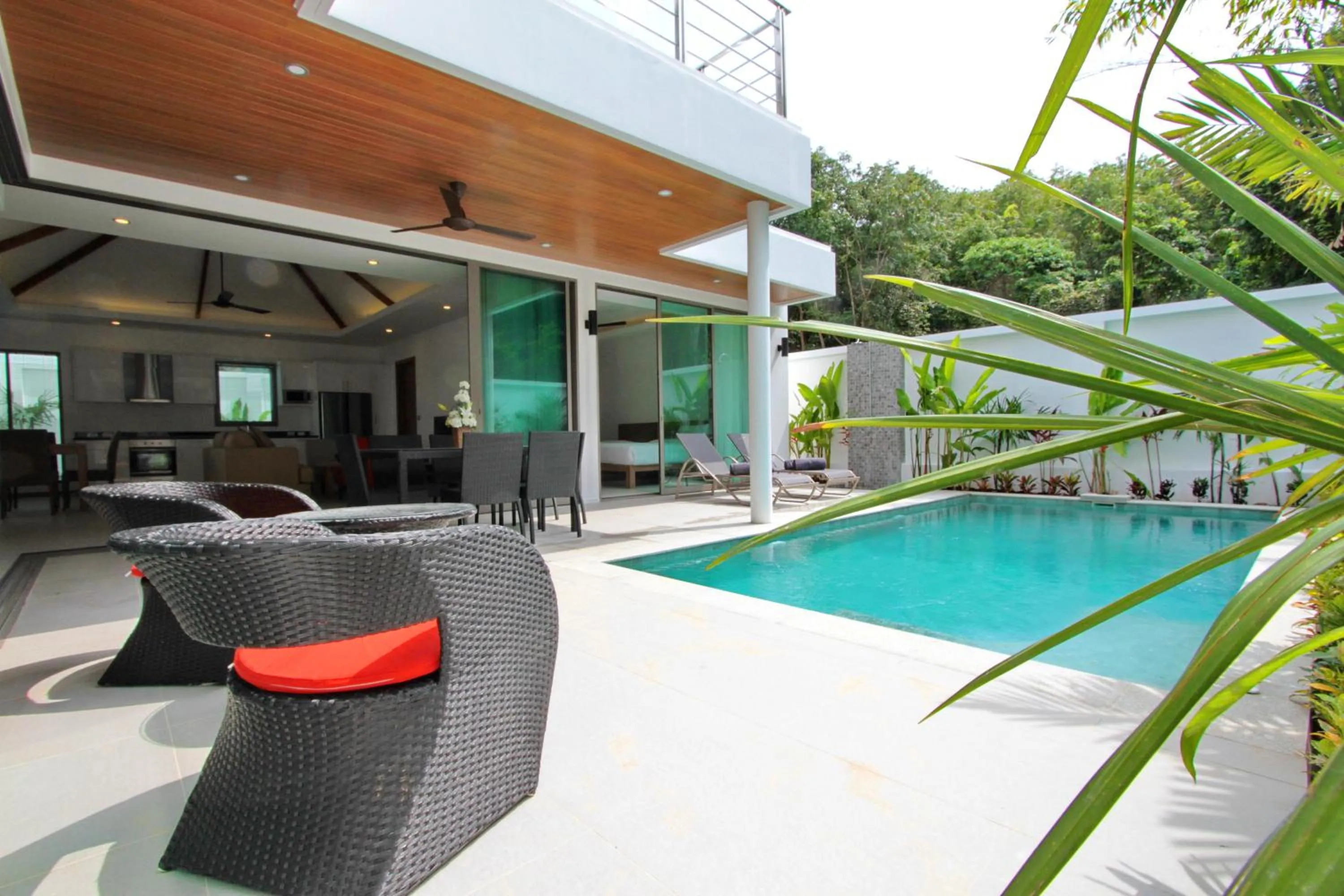 Pool view in Ya Nui Beach Villas