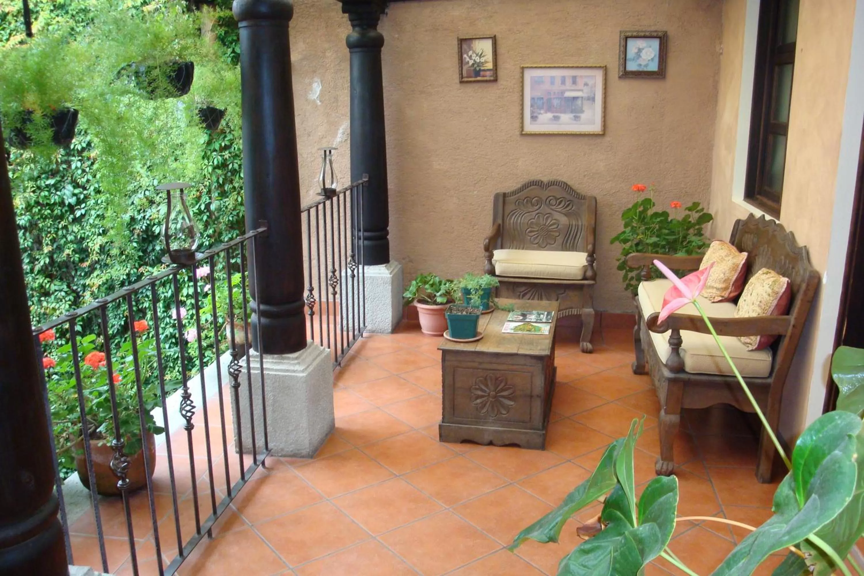 Balcony/Terrace in Hotel Meson del Valle by AHS