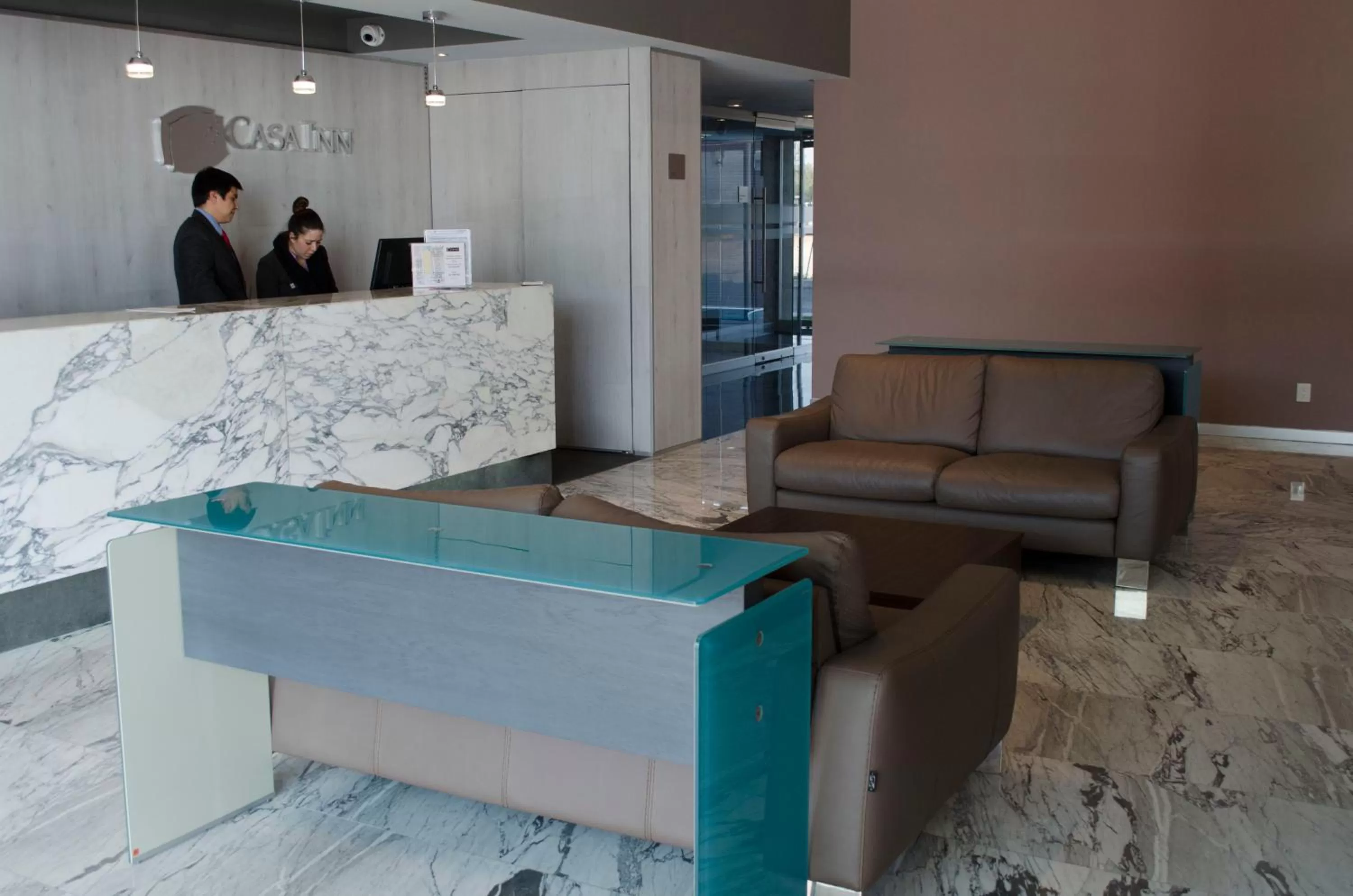 Lobby or reception in Casa Inn Galerias Celaya