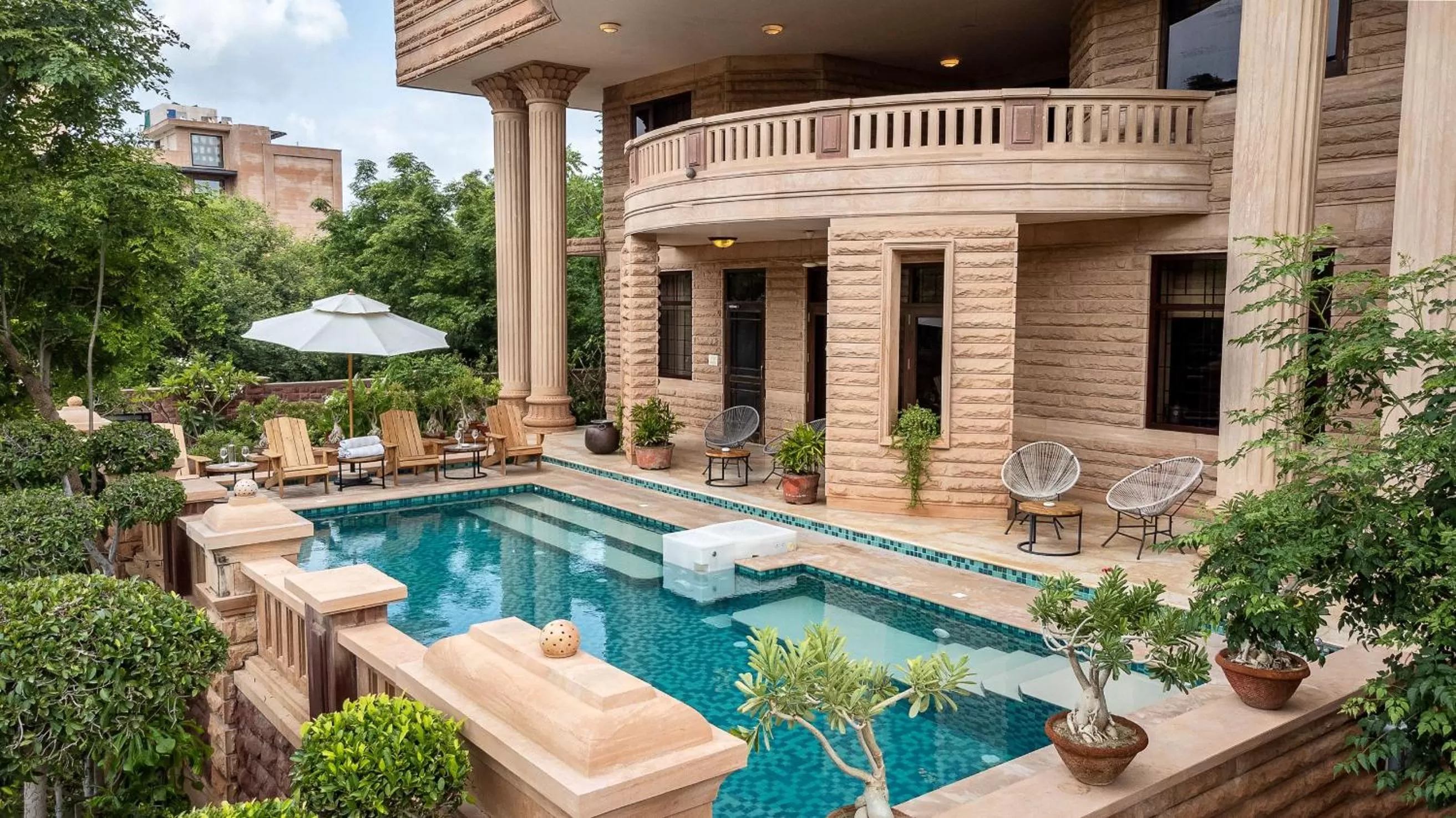 Swimming pool in The Almond Tree