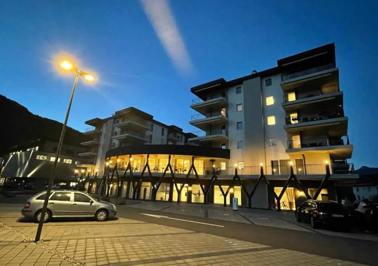 Property building in Alp Art Hotel Monthey