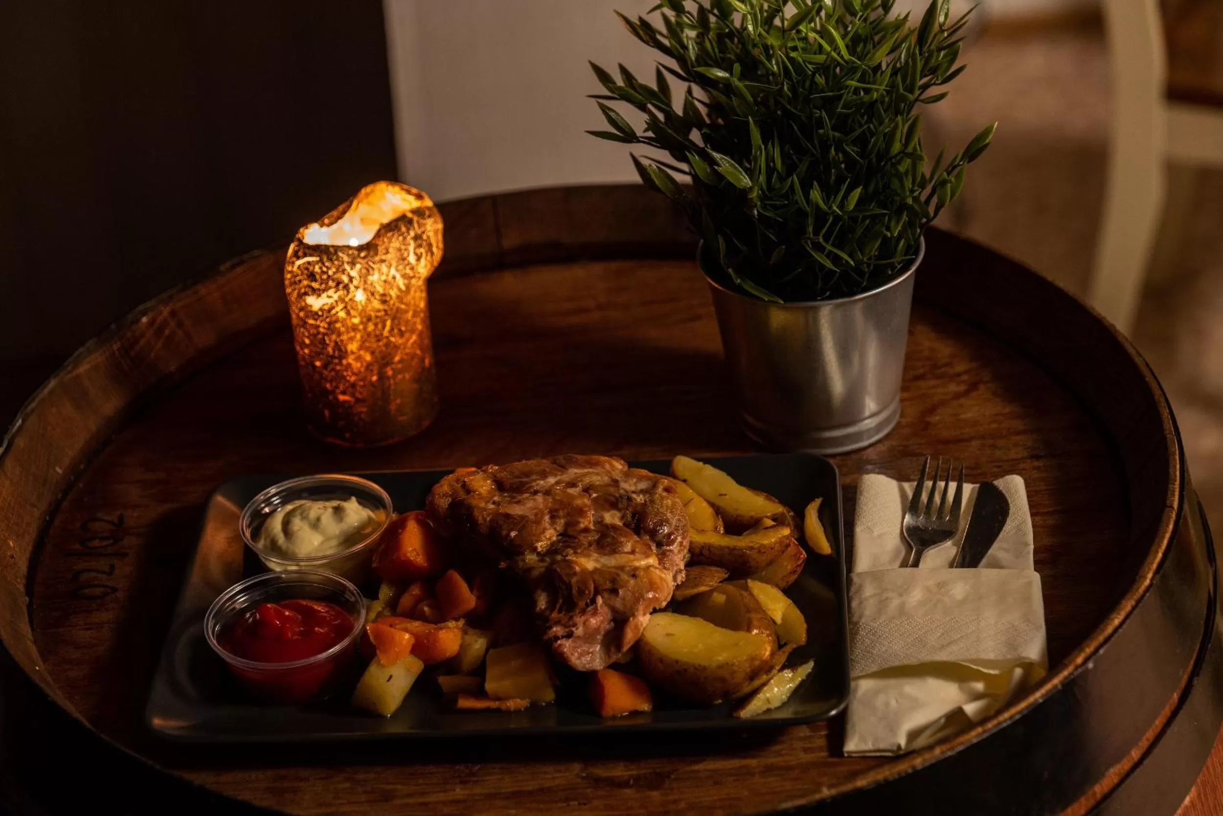 Food close-up in Arctic Guesthouse & Igloos