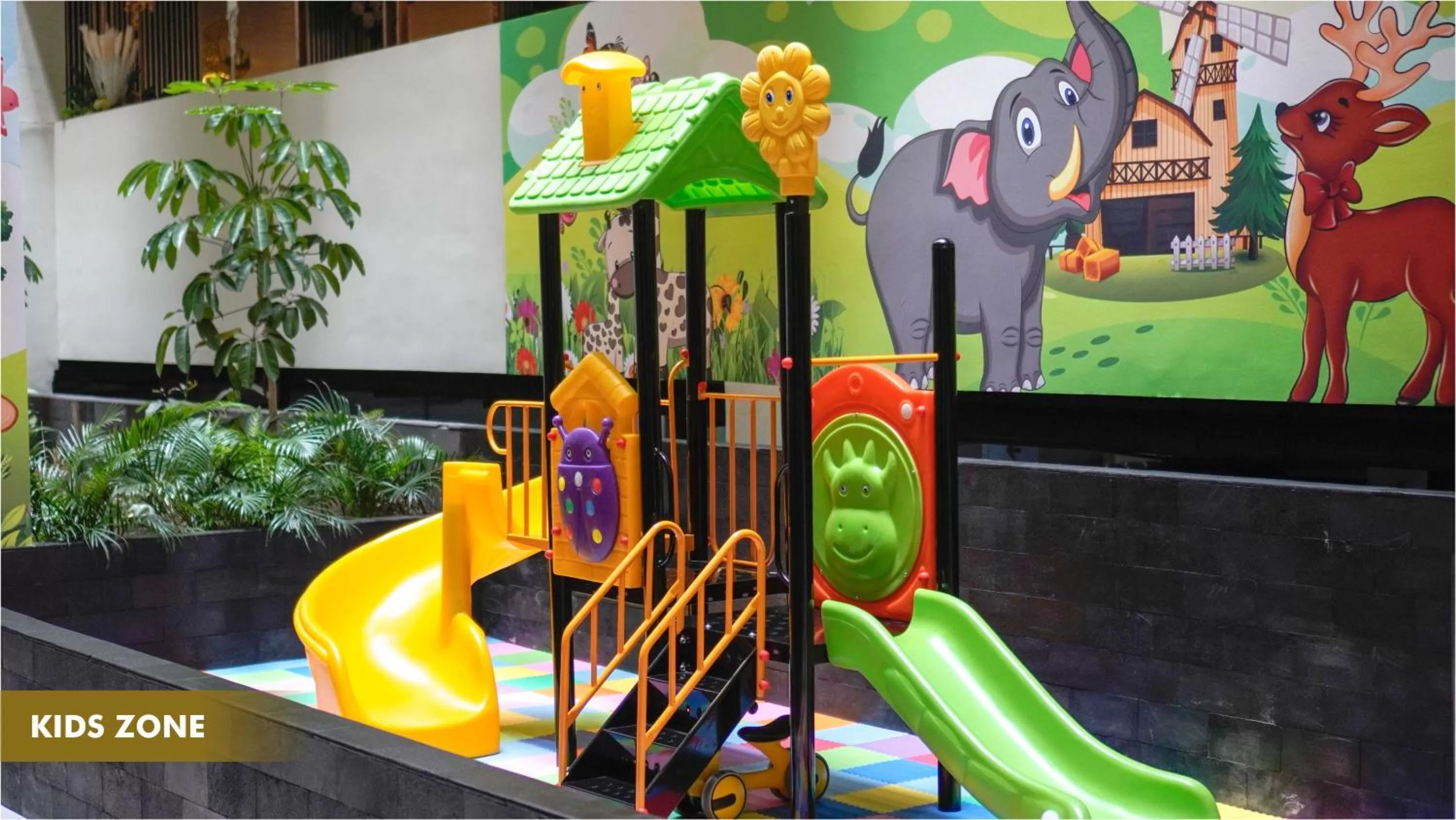 Children play ground in Savana Hotel & Convention Malang