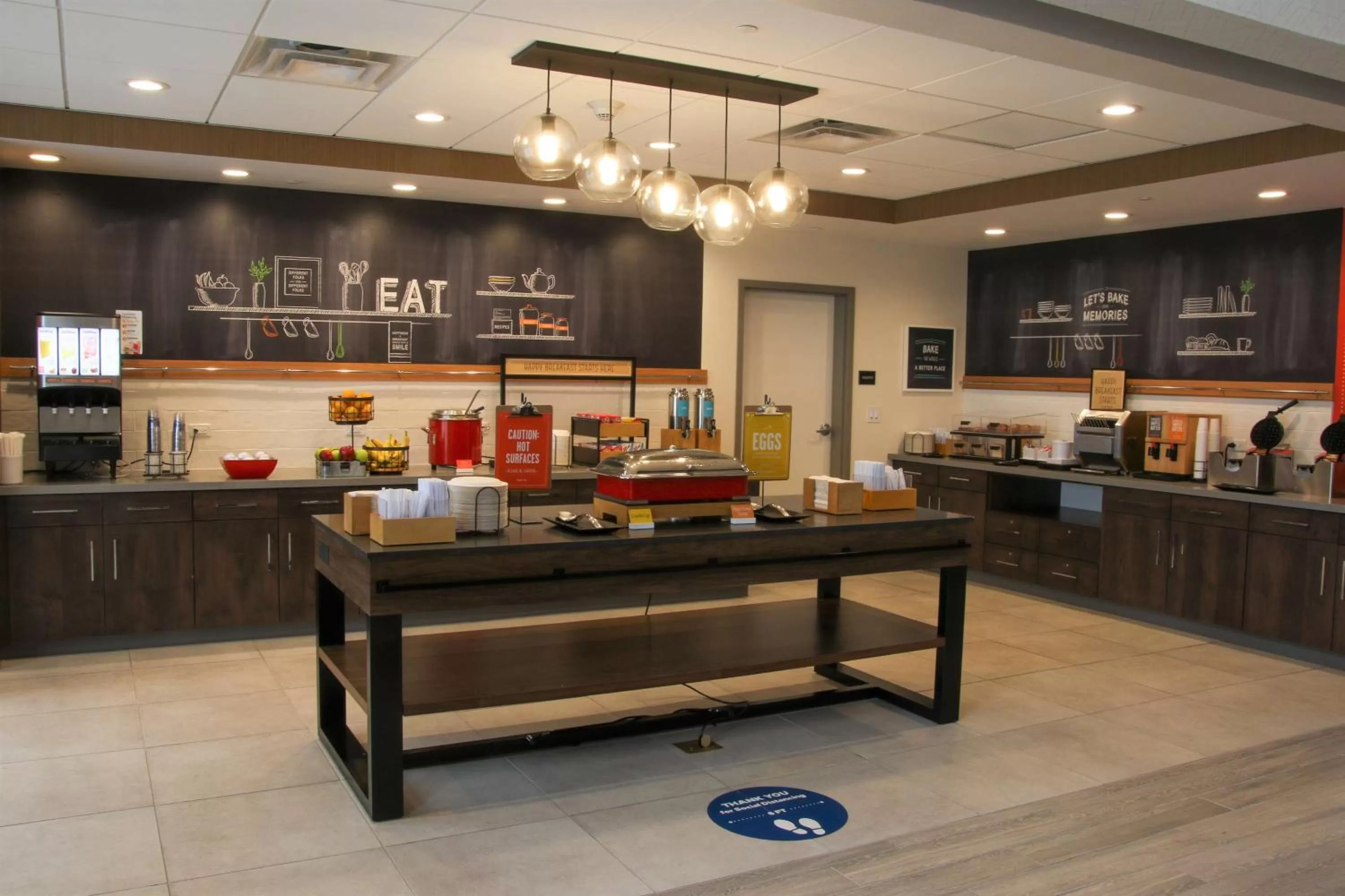 Breakfast in Hampton Inn & Suites Olean, Ny