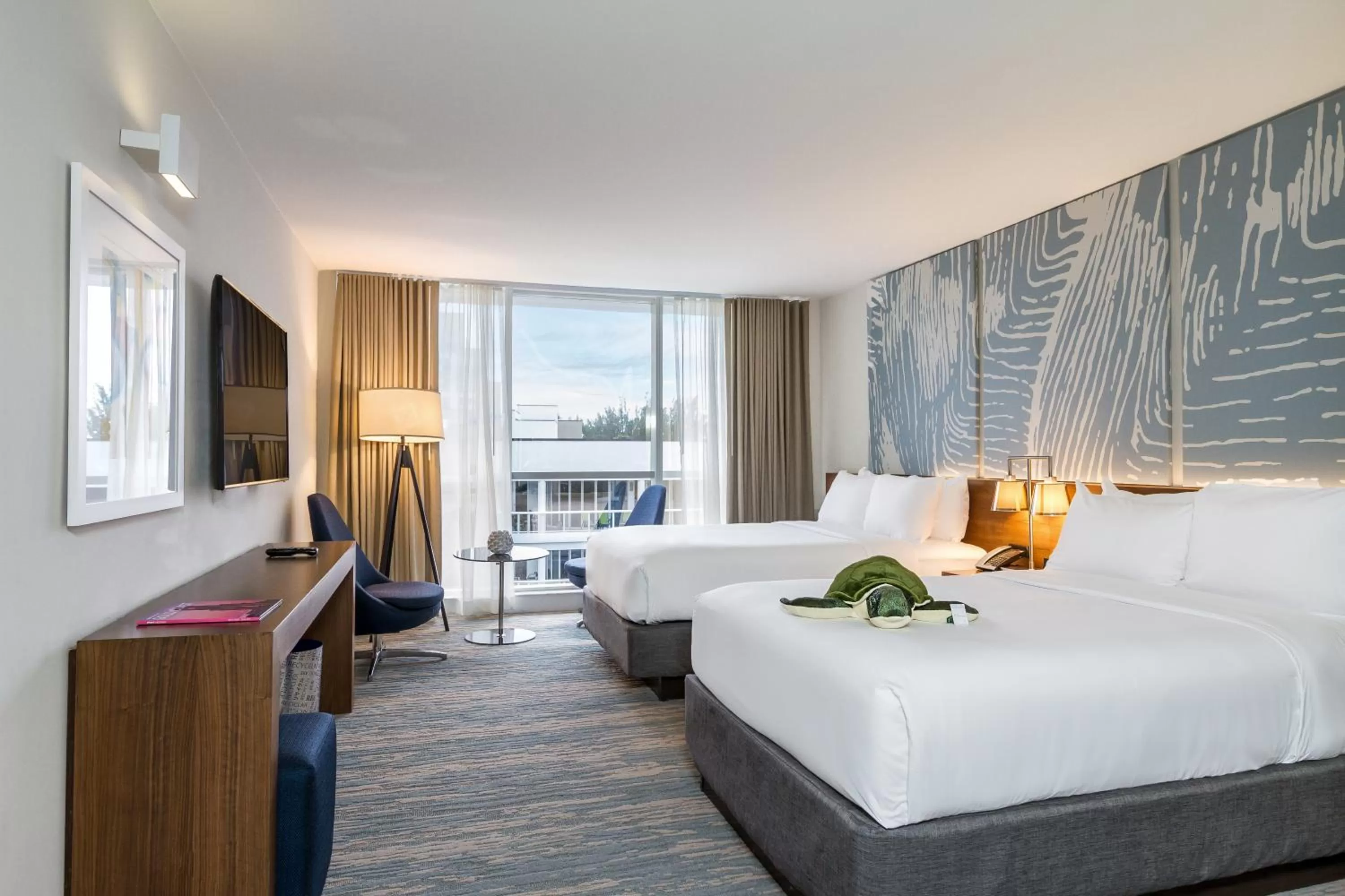 Bed in B Ocean Resort Fort Lauderdale Beach