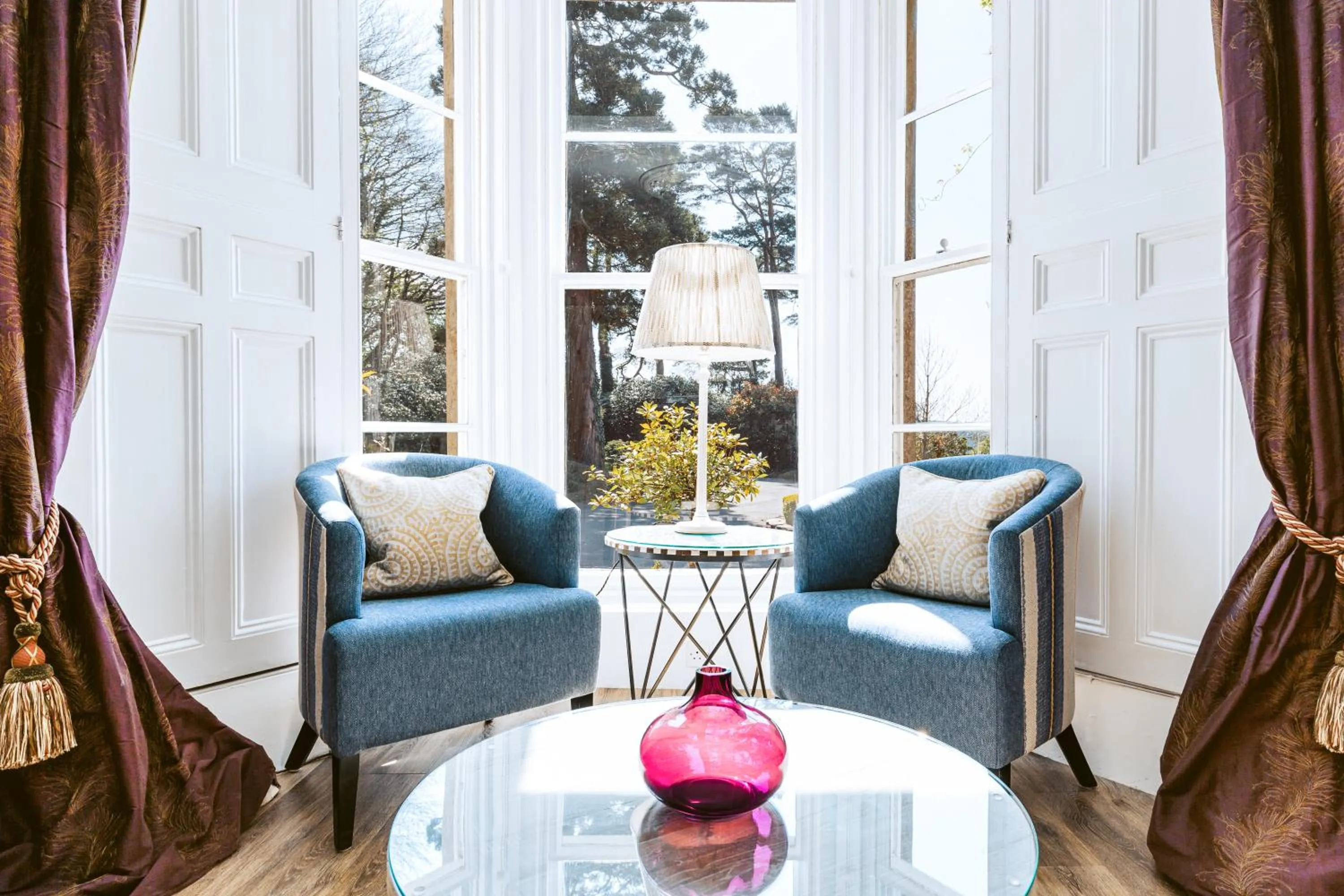 Seating area in The Horn Of Plenty