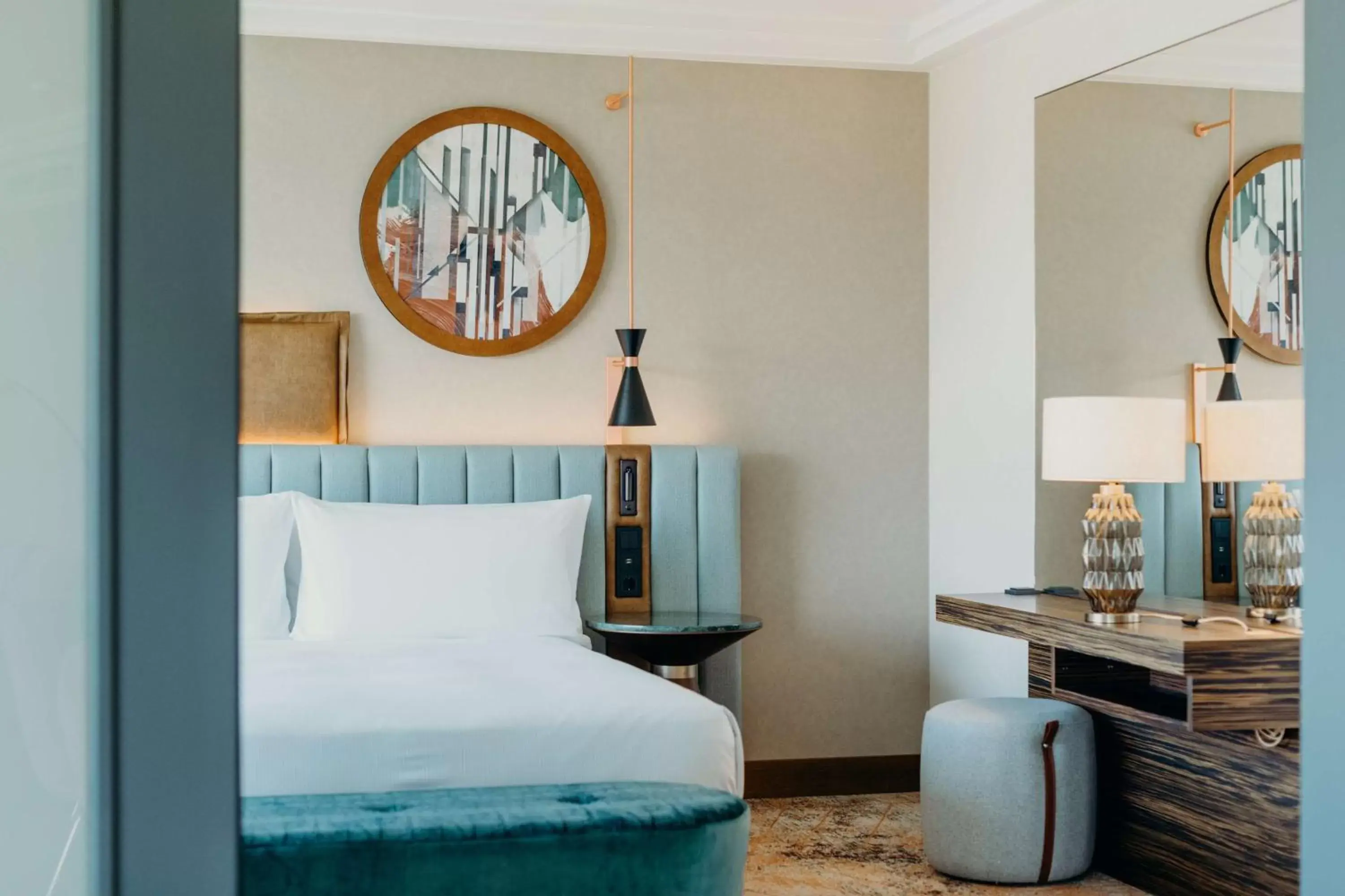 Penthouse King Suite in Hilton Frankfurt City Centre Penthouse King Suite in Hilton Frankfurt City Centre