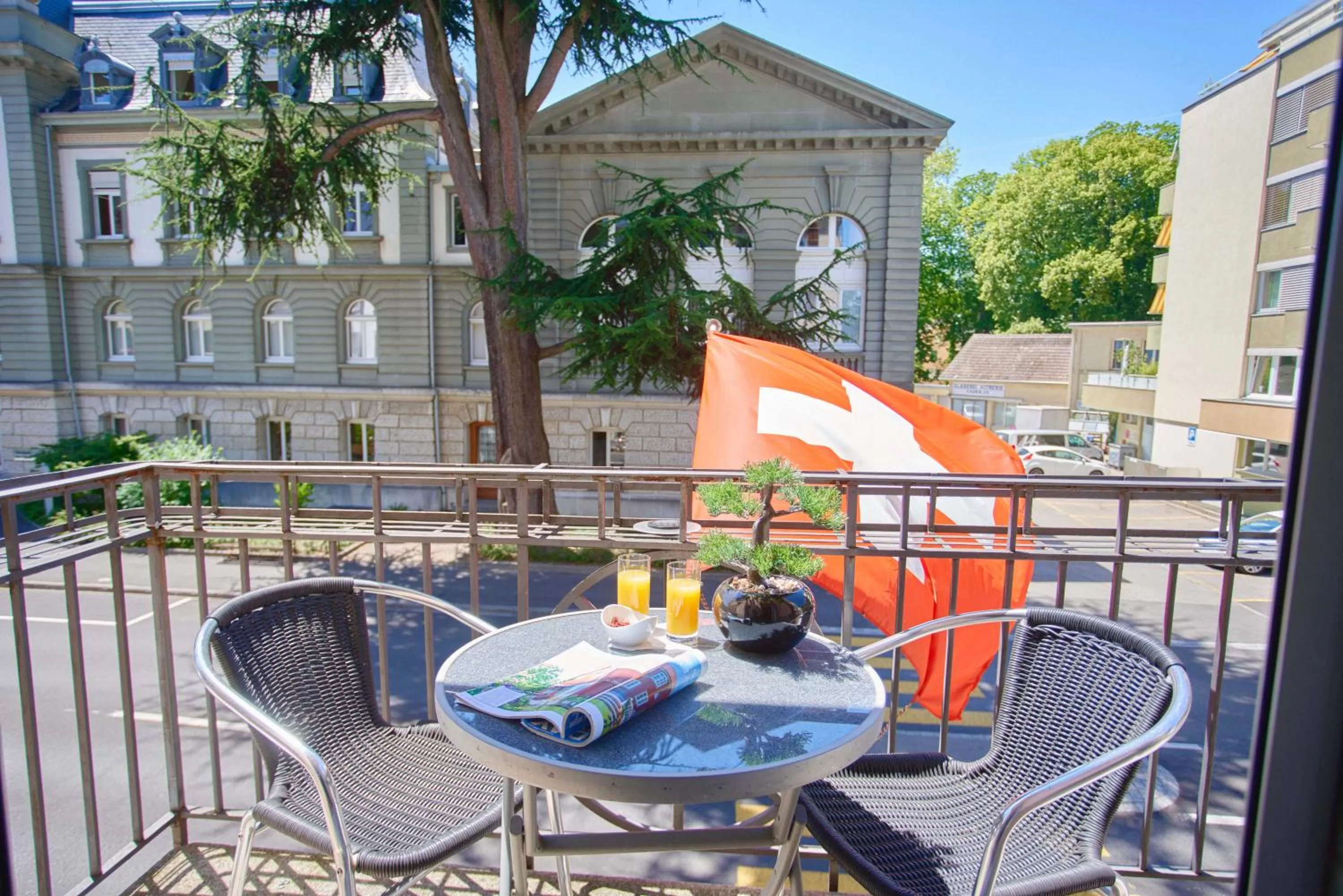 Balcony/Terrace in Hotel La Balance self check-in