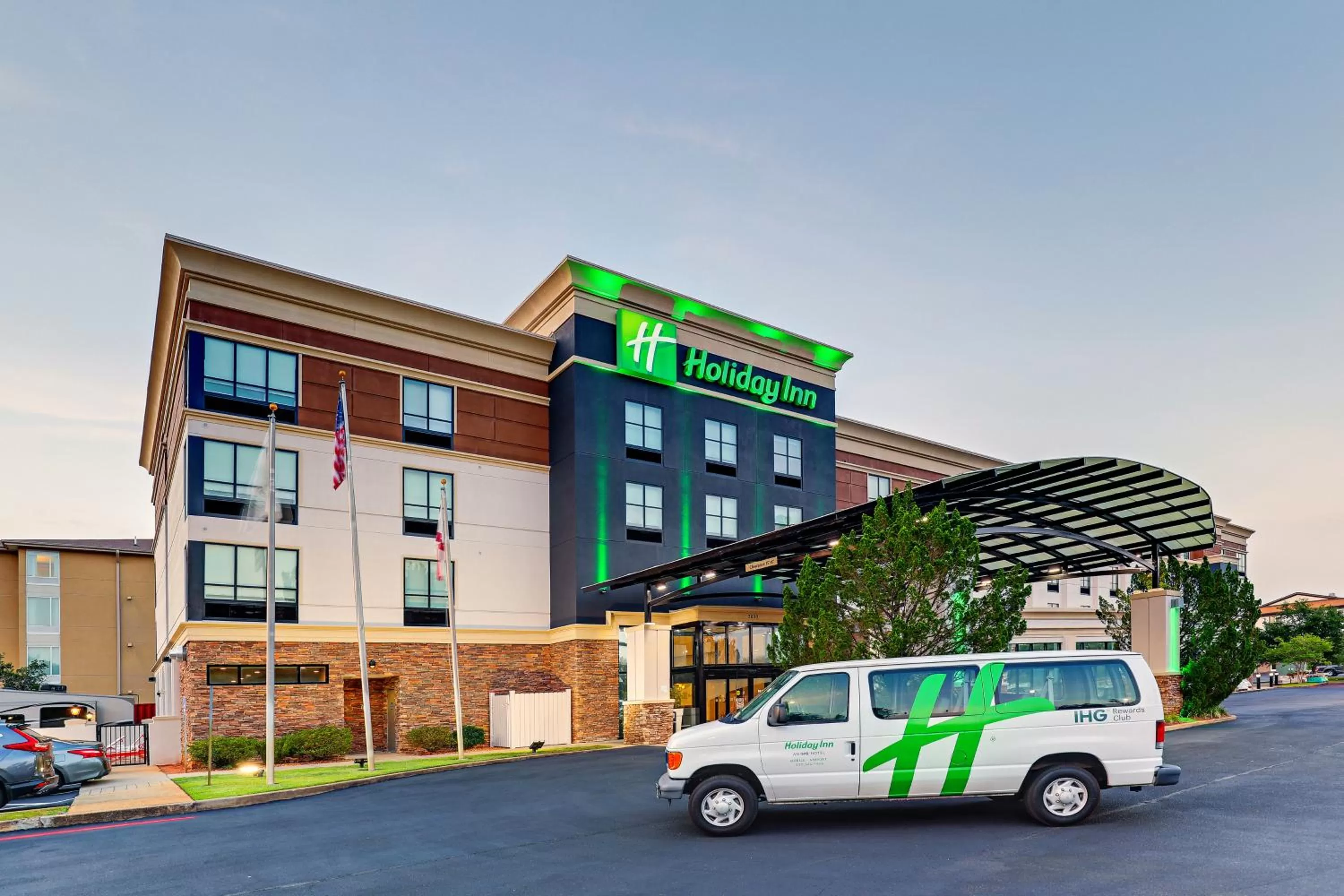 Property building in Holiday Inn Mobile Airport by IHG