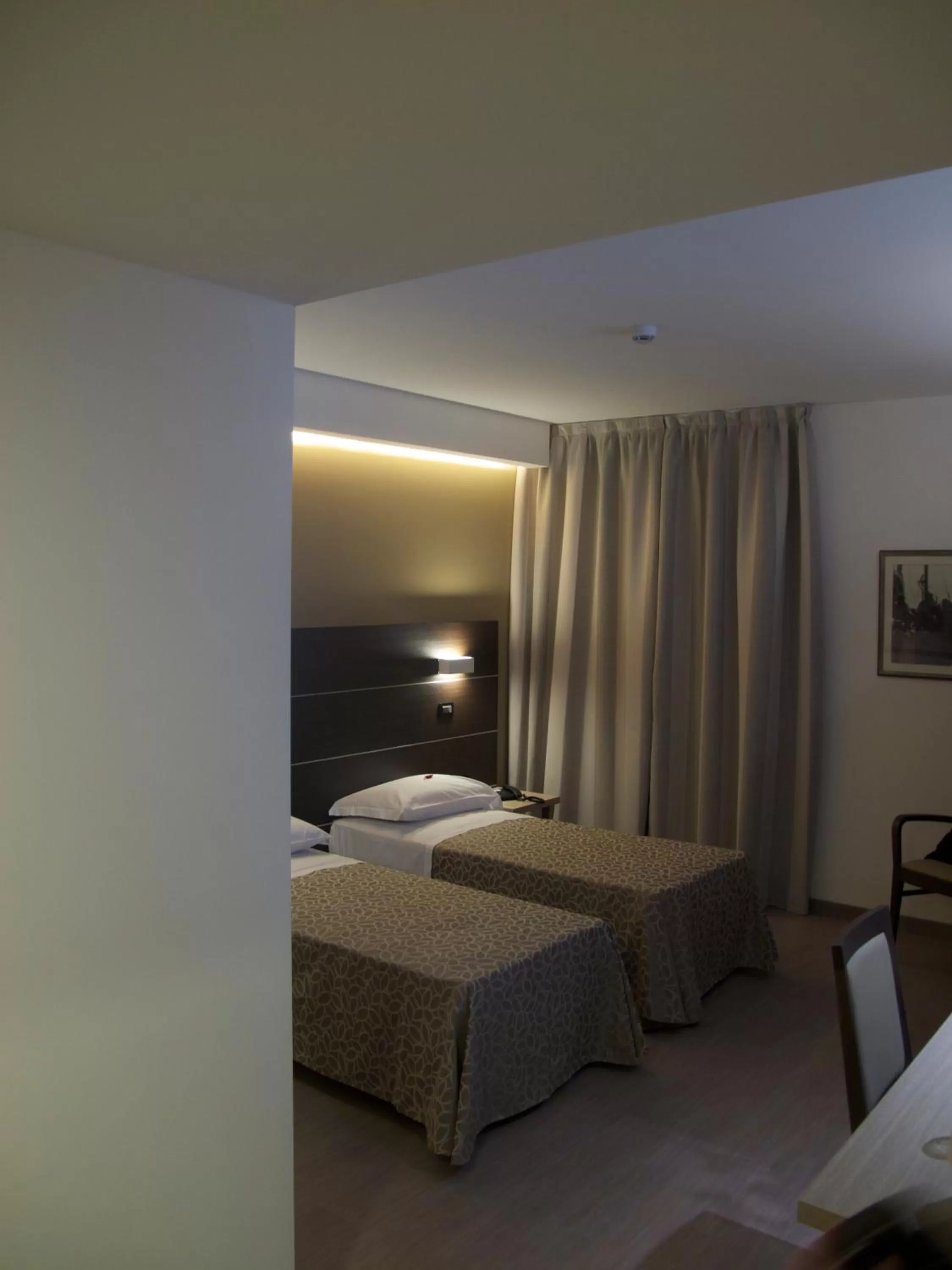 Decorative detail, Bed in Hotel La Conchiglia