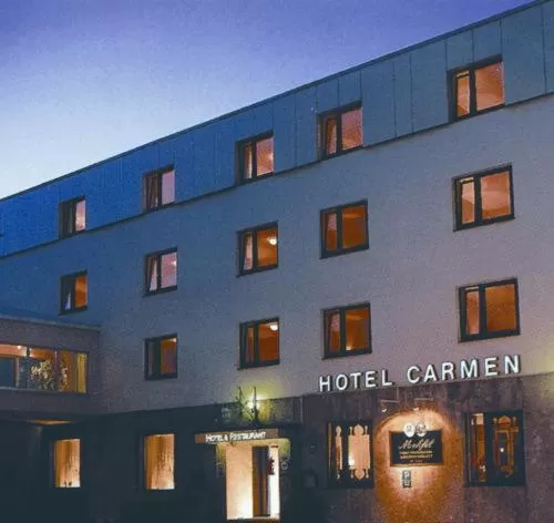 Facade/entrance in Hotel Carmen
