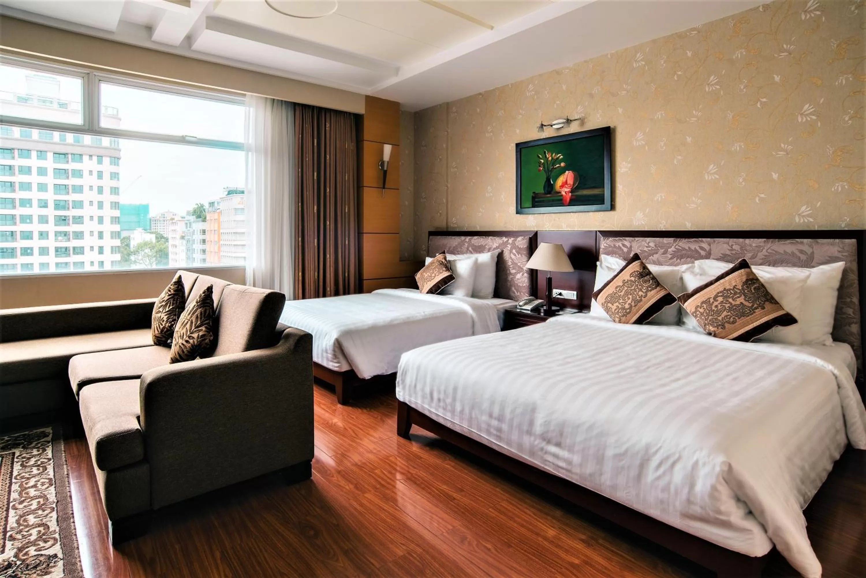 Bedroom in Northern Saigon Hotel