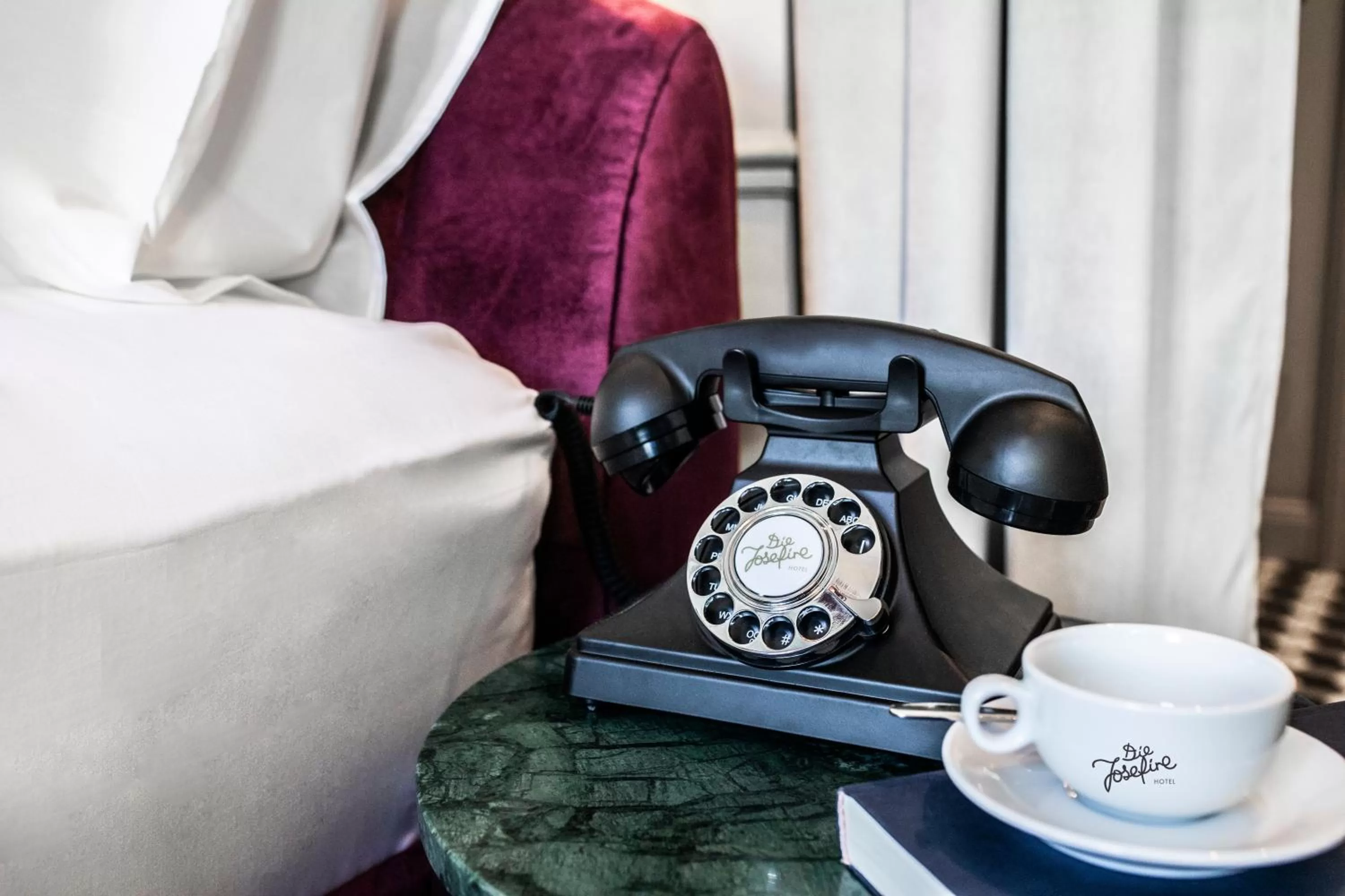 Decorative detail in Hotel Josefine