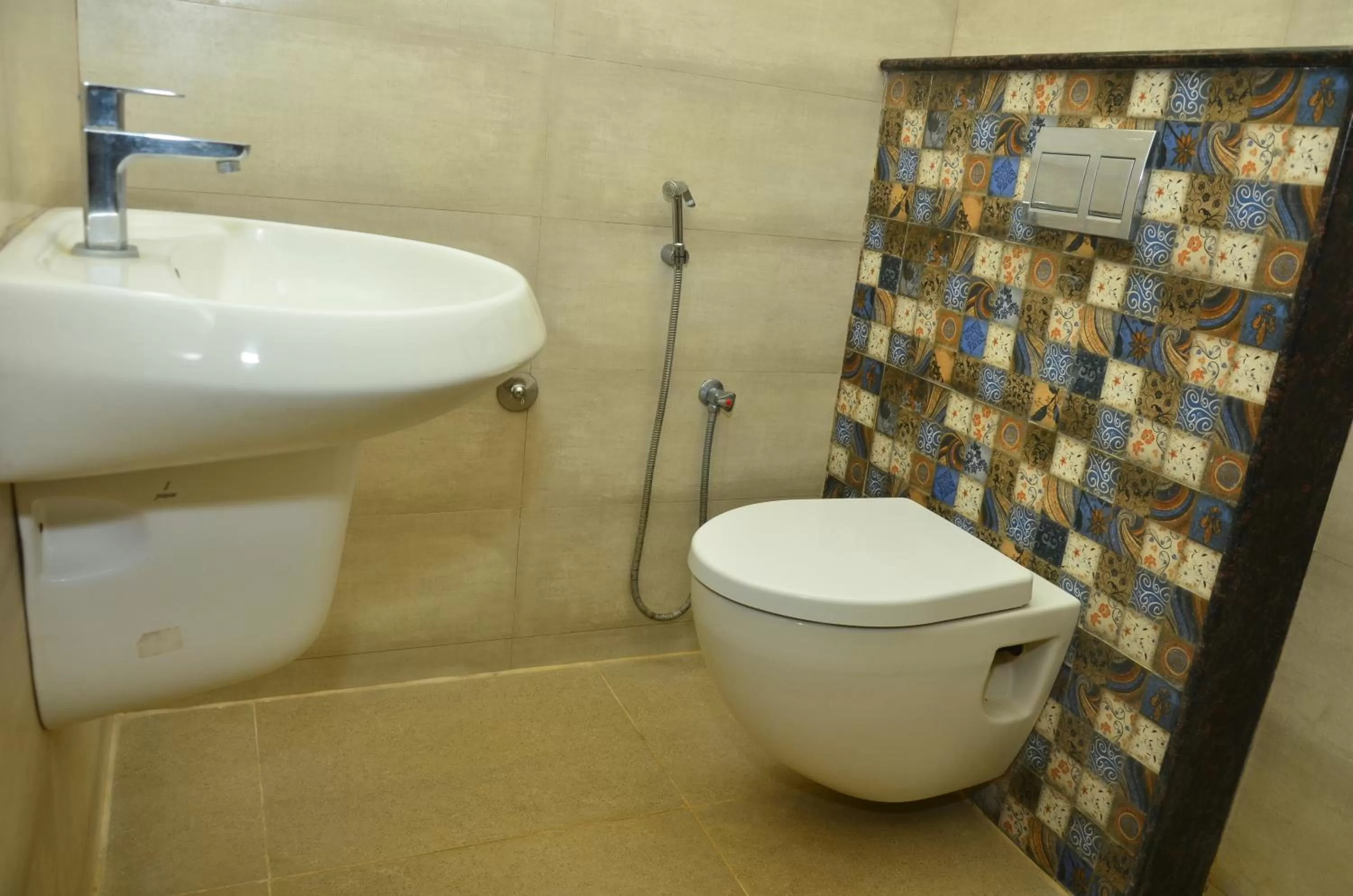 Bathroom in THE SURRYA MAX RESIDENCY