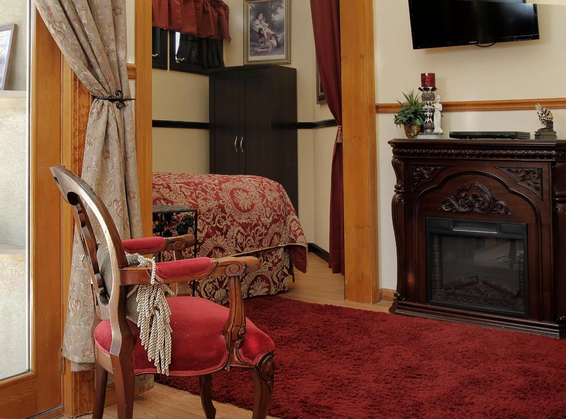 Seating area in Bella Vista Bed and Breakfast