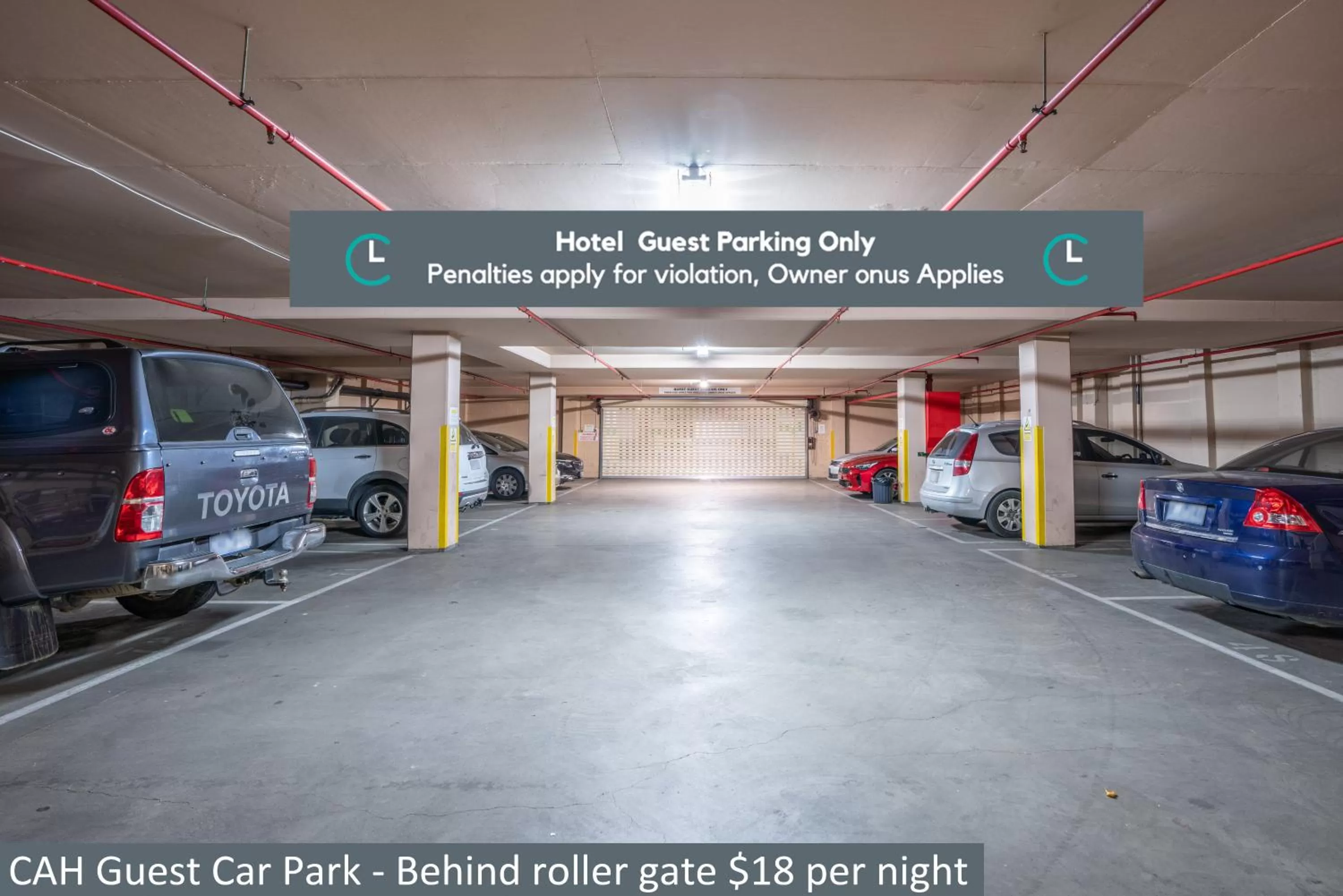 Area and facilities in Clocktower Apartment Hotel